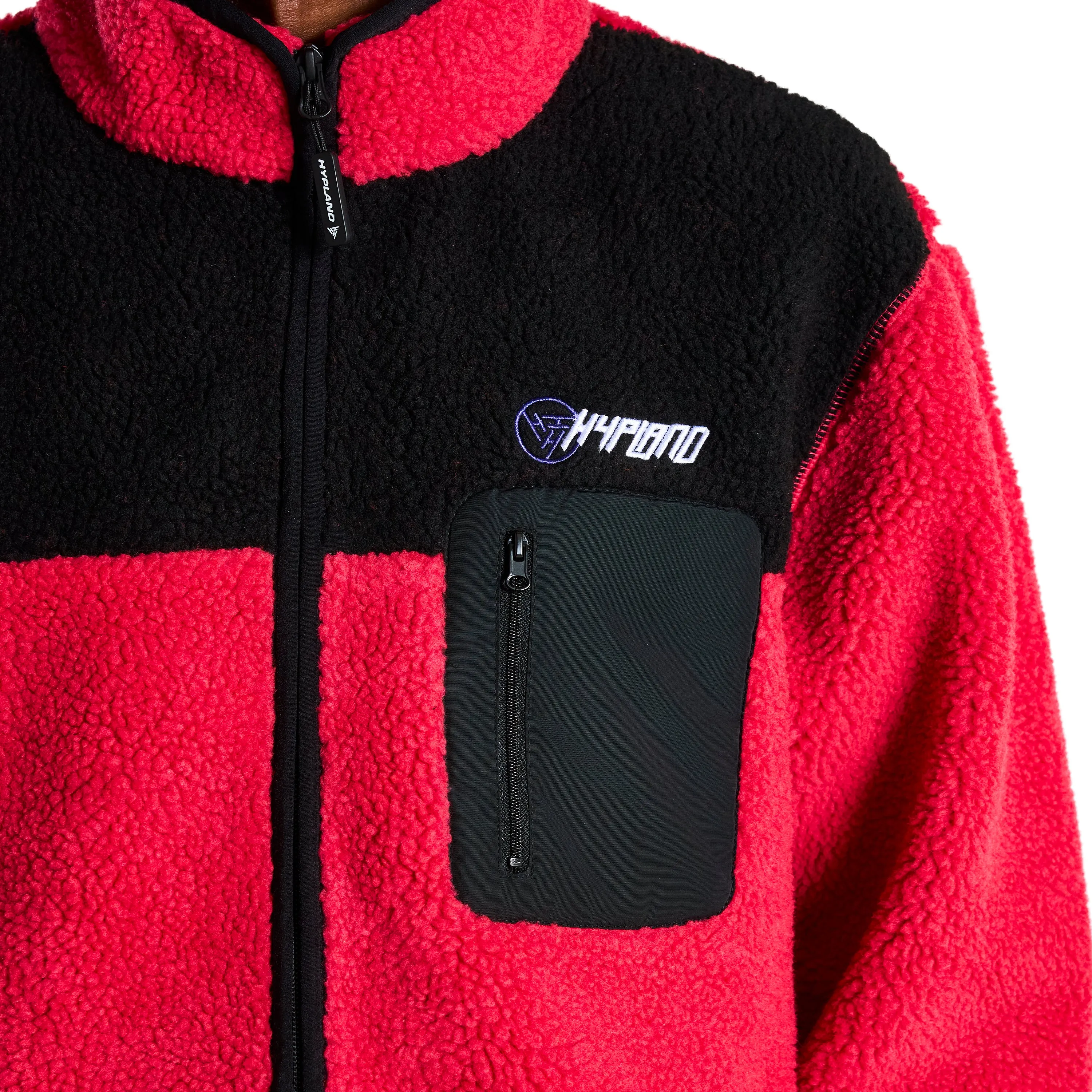 HXH HISOKA SHERPA JACKET (MAGENTA) sold by hypland product image thumbnail 4