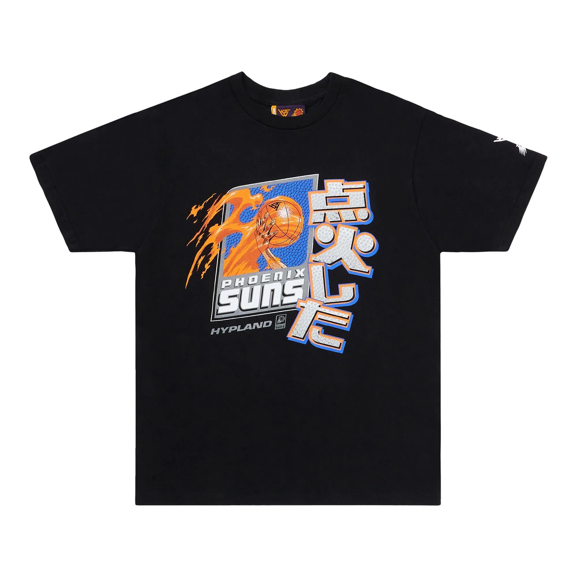 NBA PHOENIX SUNS KANJI LOGO TSHIRT (BLACK) sold by hypland
