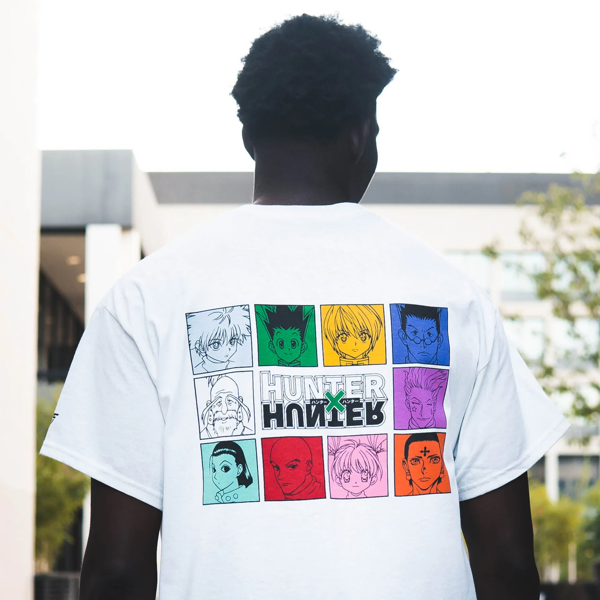 HXH COLOR CHARACTER SHIRT (WHITE) sold by hypland product image thumbnail 3