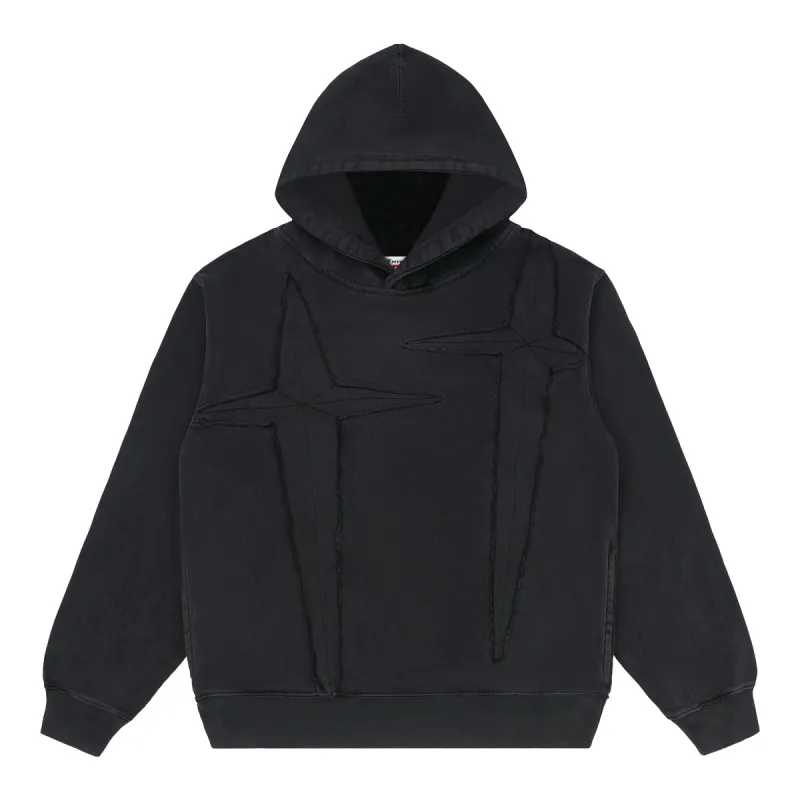 GUNDAM STARS HOODIE (WASHED BLACK) sold by hypland