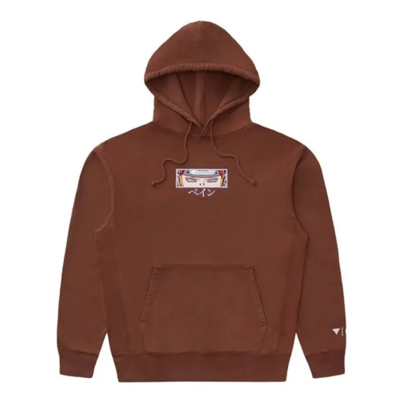 SHIPPUDEN PAIN EYES HOODIE (BROWN) sold by hypland