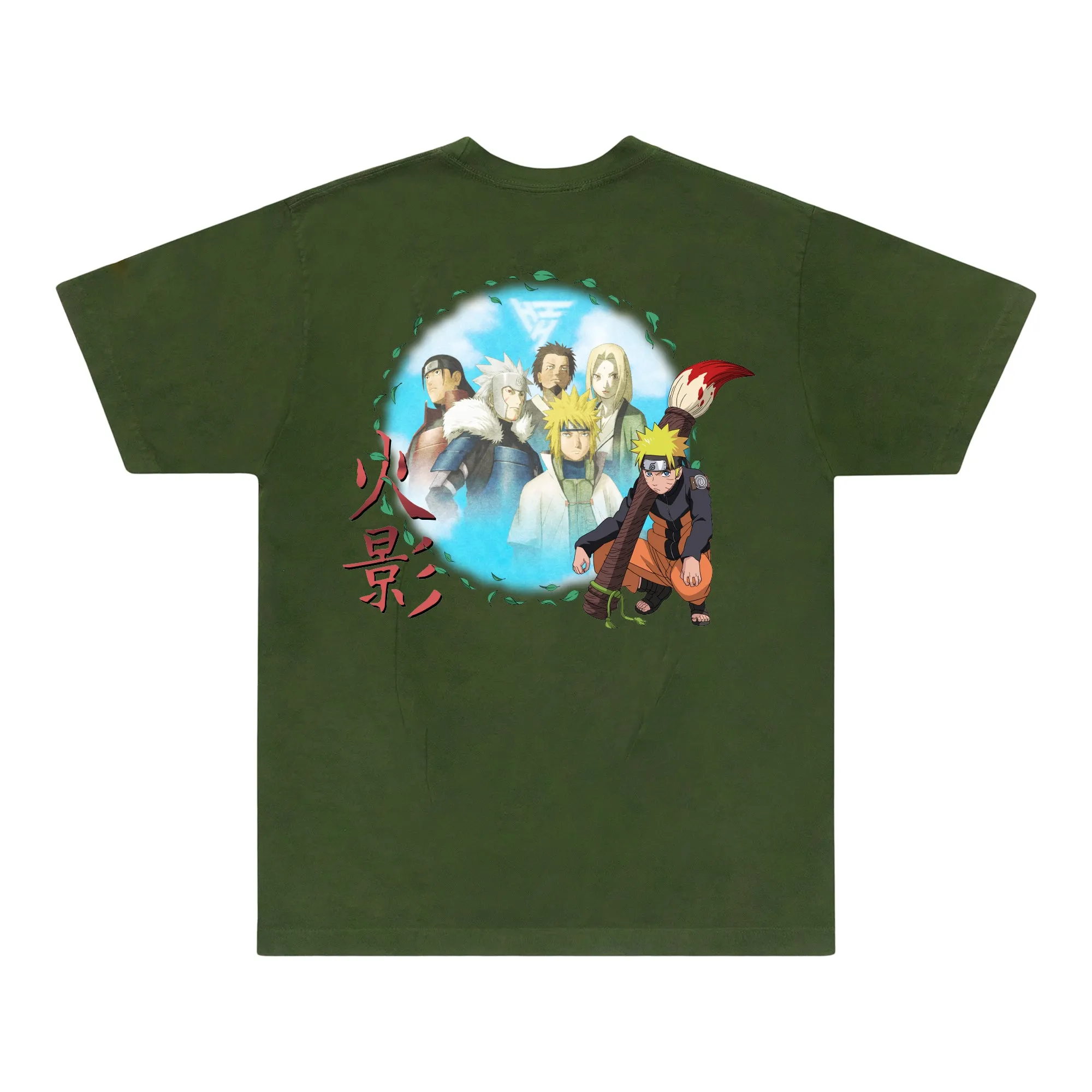 SHIPPUDEN HOKAGE SHIRT (OLIVE) sold by hypland