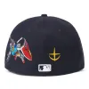 GUNDAM RX78 NY FITTED HAT (NAVY) sold by hypland