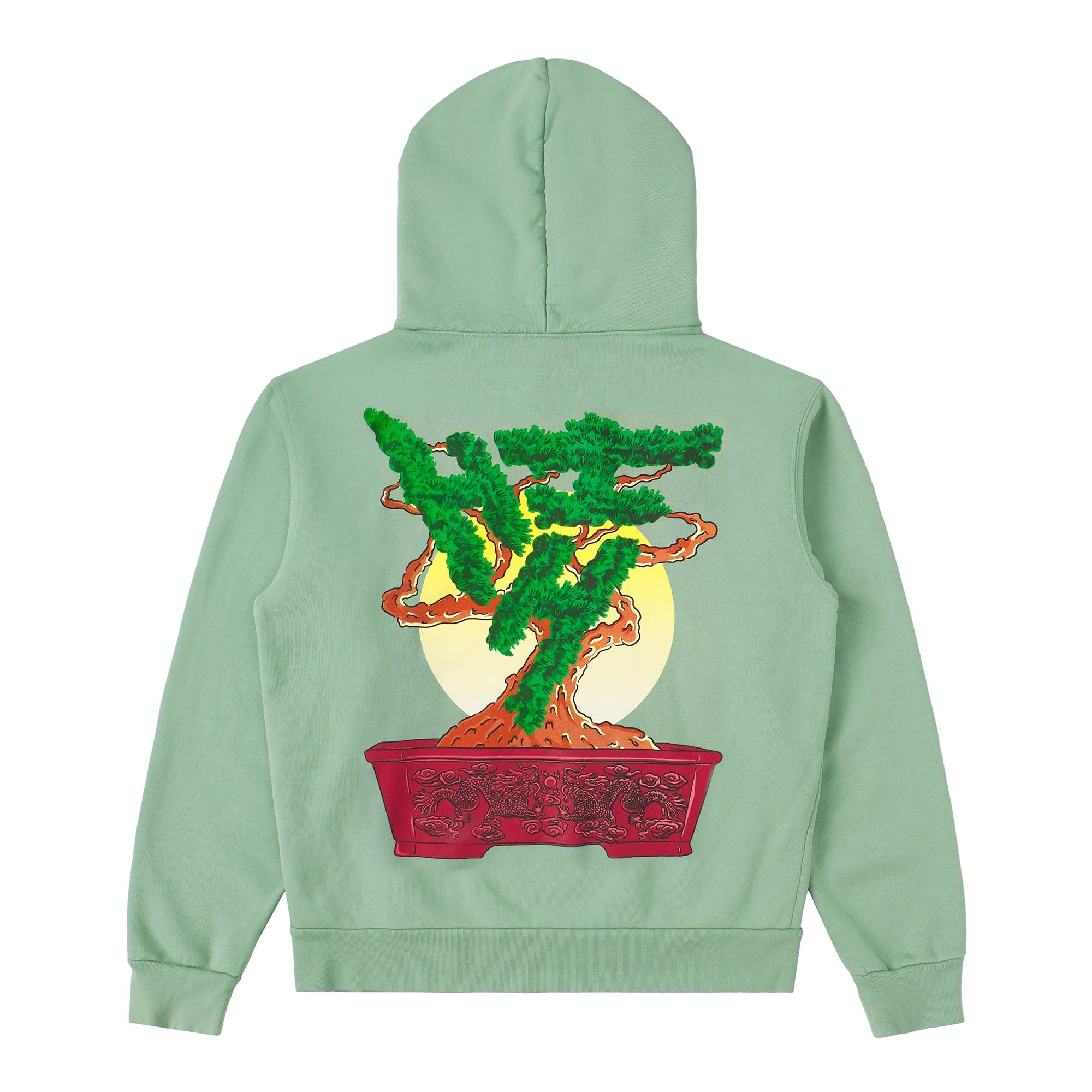 HYPLAND BONSAI HOODIE (SAGE) sold by hypland