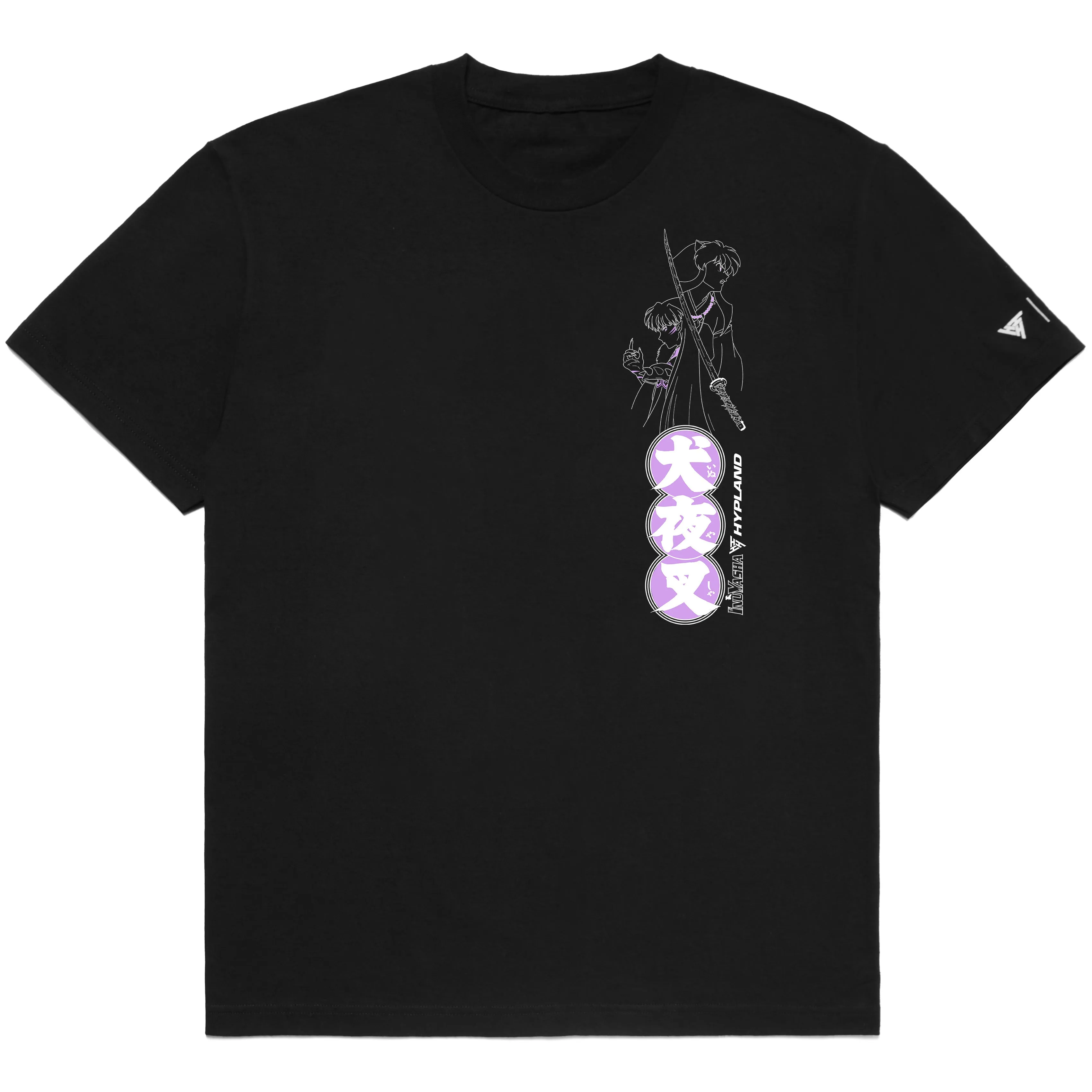 INUYASHA SLICE LOGO SHIRT (BLACK) sold by hypland product image thumbnail 2