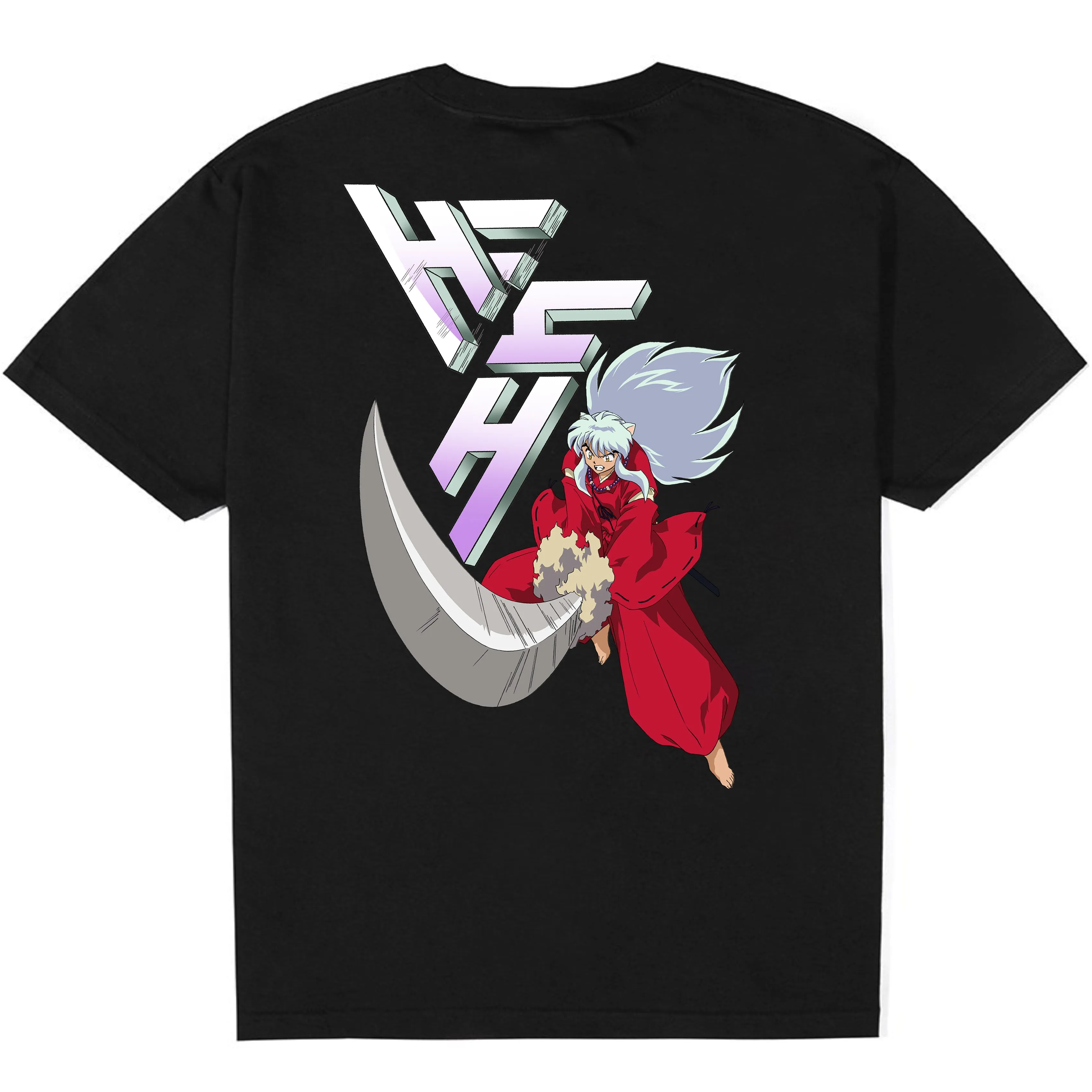 INUYASHA SLICE LOGO SHIRT (BLACK) sold by hypland