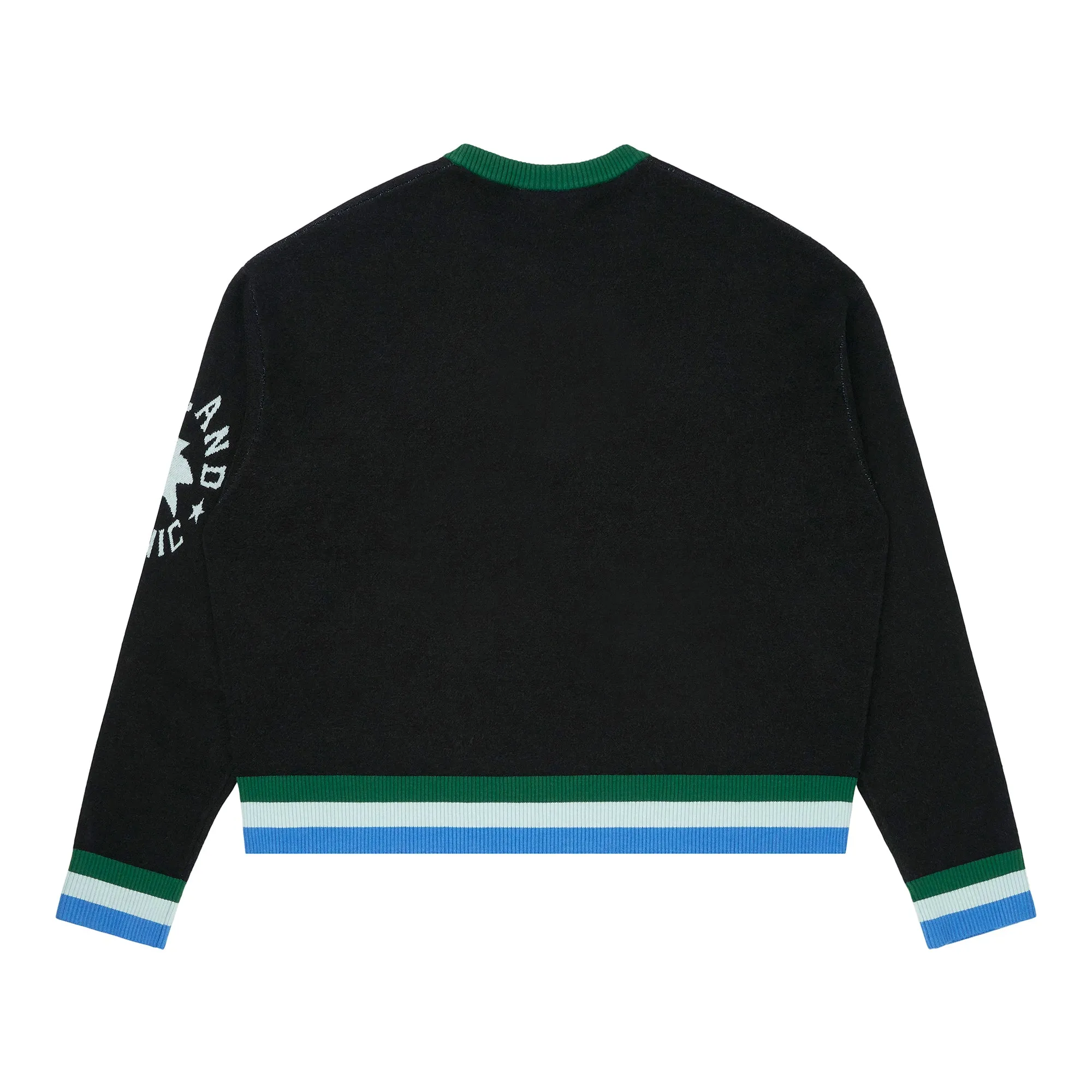 SONIC SWIRL KNIT SWEATER (BLACK) sold by hypland product image thumbnail 2