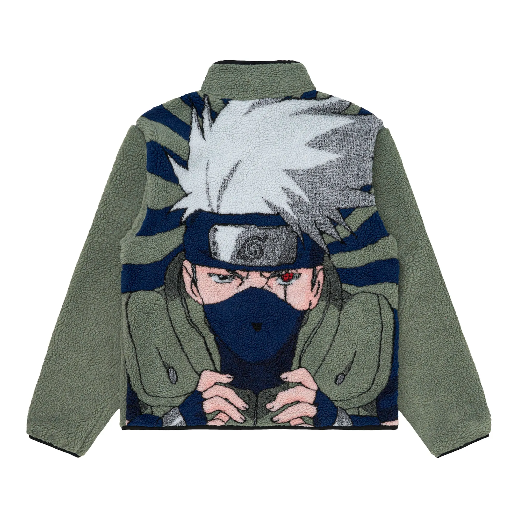 SHIPPUDEN KAKASHI SHERPA JACKET (ARMY) Parallel