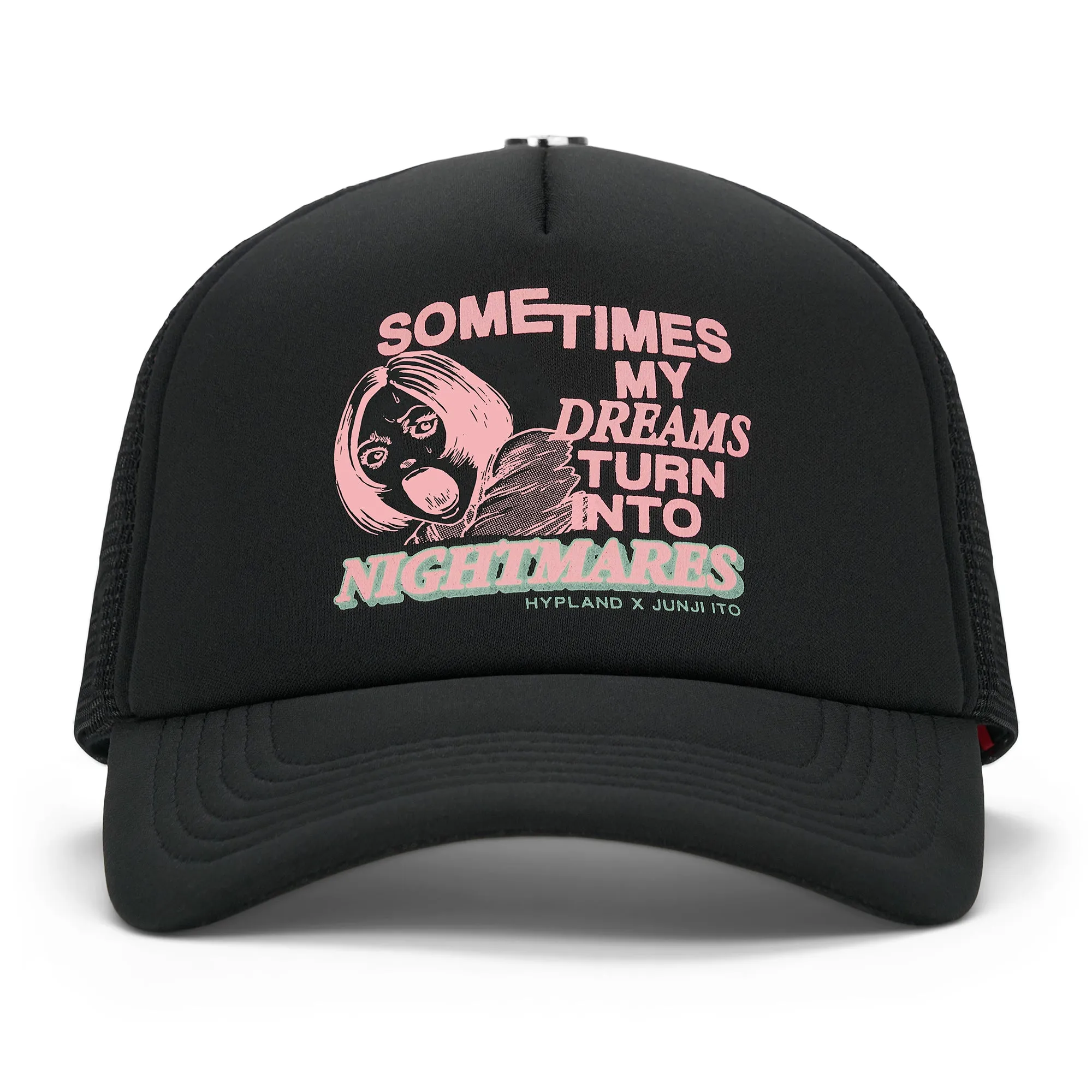 JUNJI ITO NIGHTMARES TRUCKER HAT (BLACK) sold by hypland