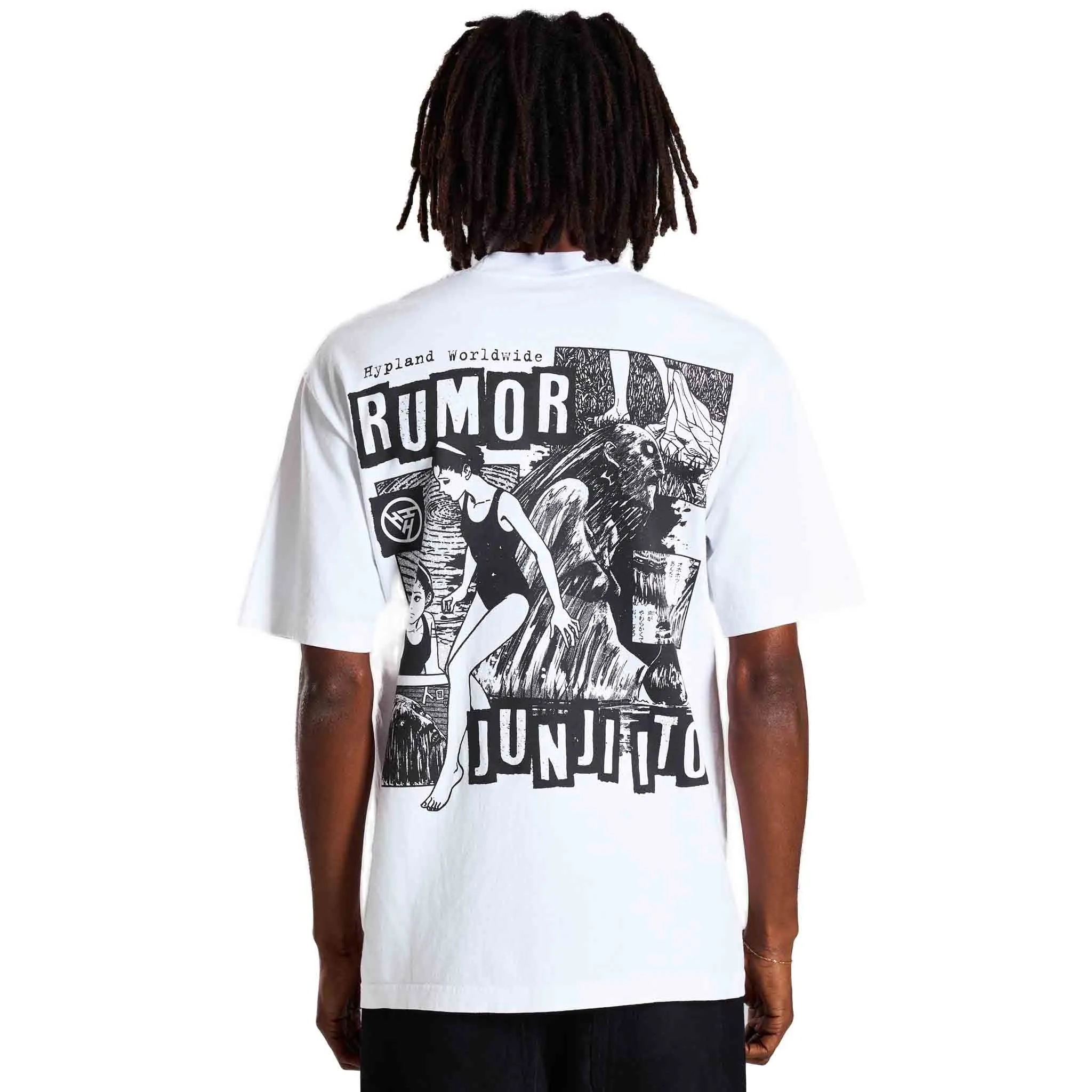 JUNJI ITO RUMOR GRUNGE SHIRT (WHITE) sold by hypland product image thumbnail 5