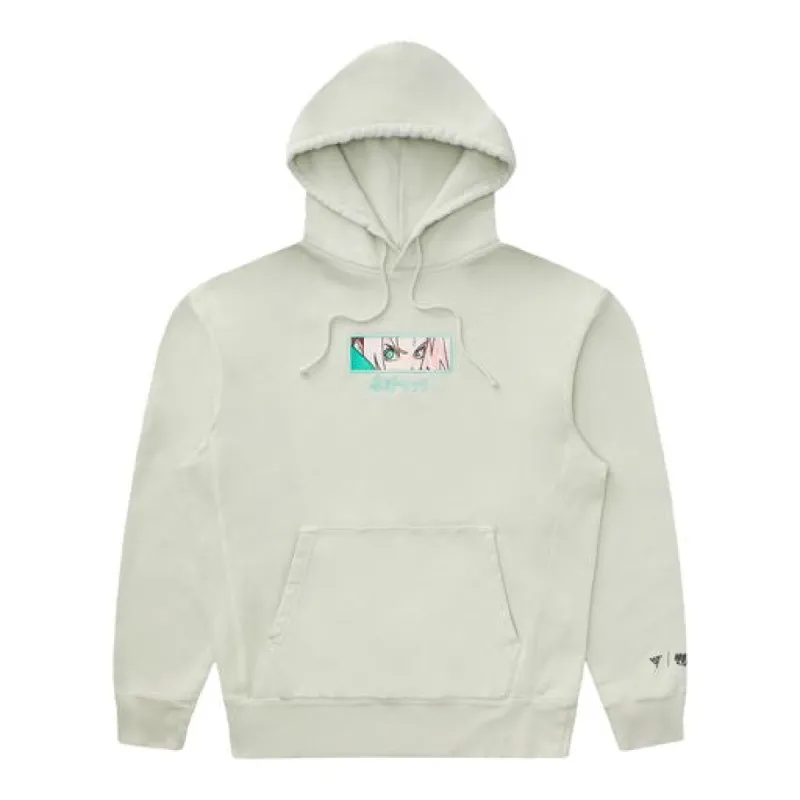 SHIPPUDEN SAKURA EYES HOODIE (SAGE) sold by hypland