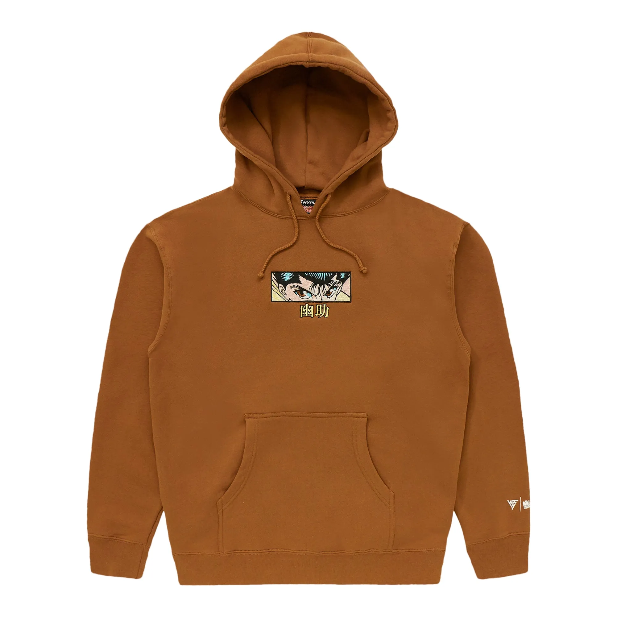 YYH YUSUKE EYES HOODIE (BROWN) sold by hypland