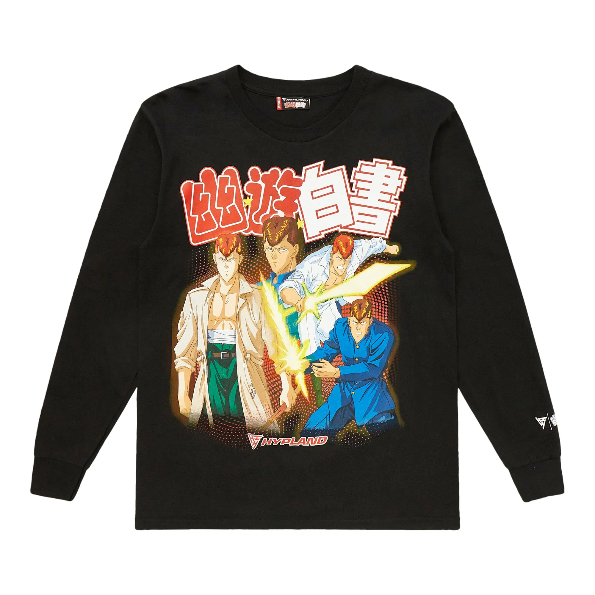 YYH KUWABARA GROUP VINTAGE LONG SLEEVE SHIRT (BLACK) sold by hypland
