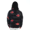 SHIPPUDEN AKATSUKI PUFFER JACKET (BLACK) sold by hypland