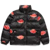 SHIPPUDEN AKATSUKI PUFFER JACKET (BLACK) sold by hypland
