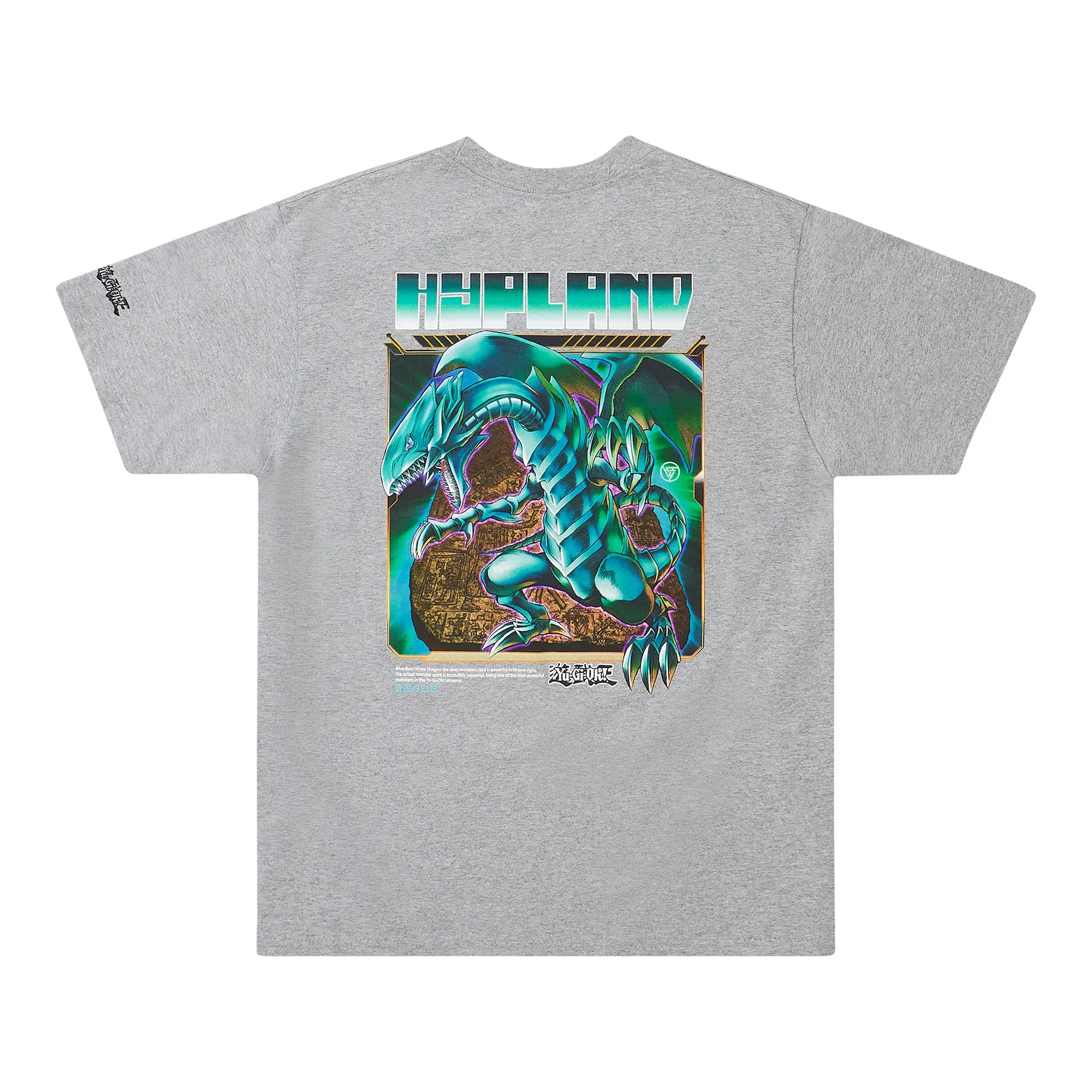 YUGIOH BLUE EYES SHIRT (HEATHER GREY) sold by hypland