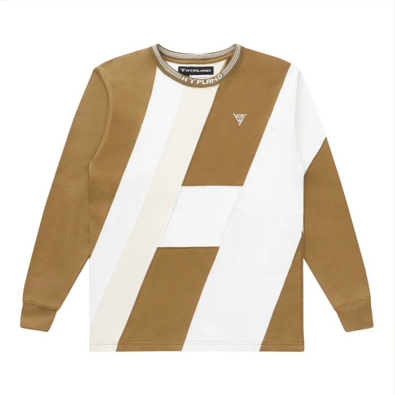 HYPLAND H LOGO LONG SLEEVE (OLIVE) sold by hypland