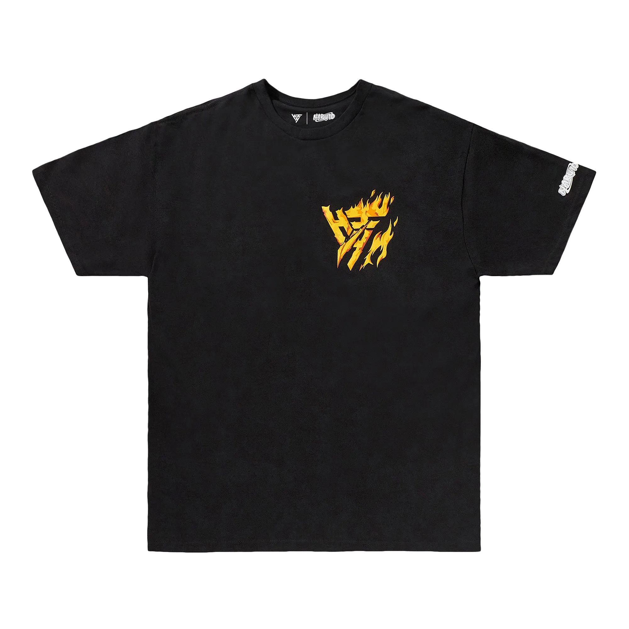 SHIPPUDEN ITACHI FLAME LOGO SHIRT (BLACK) sold by hypland product image thumbnail 2