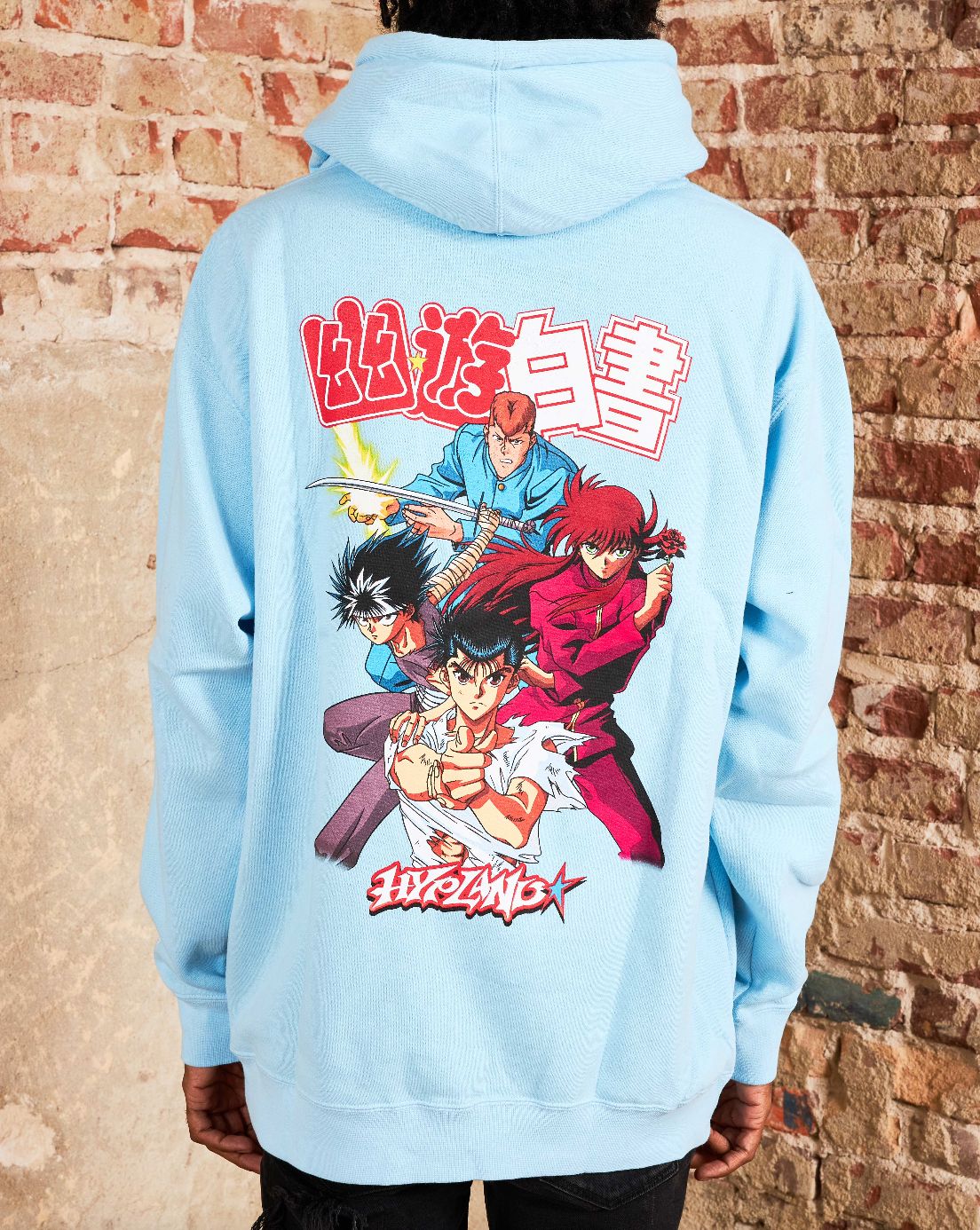 YYH MAIN SQUAD HOODIE (POWDER BLUE) sold by hypland product image thumbnail 4