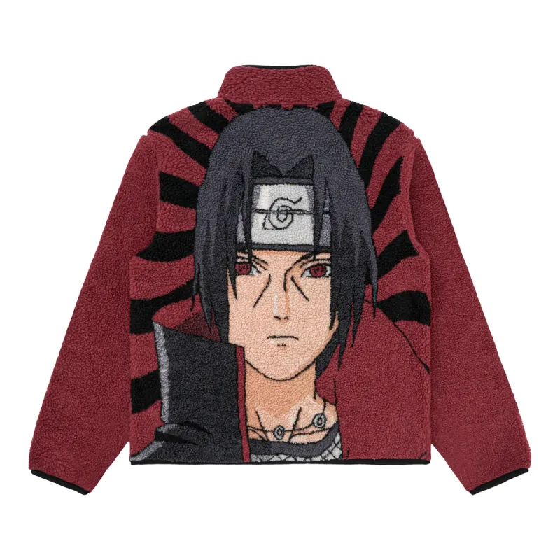 SHIPPUDEN ITACHI SHERPA JACKET (RUST) sold by hypland