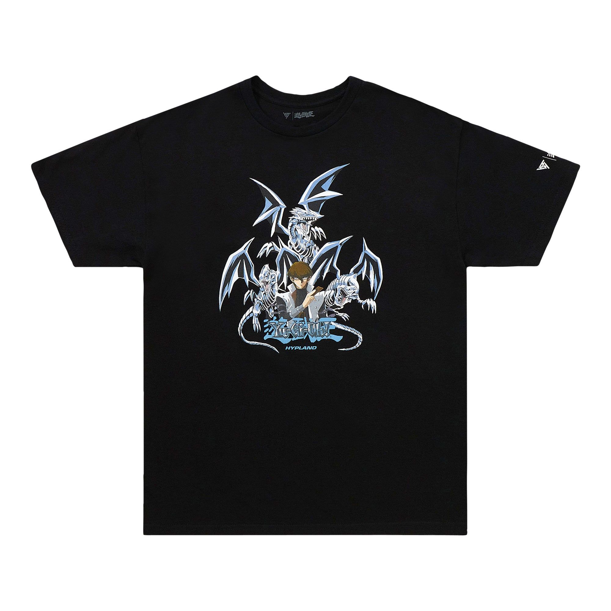 YUGIOH KAIBA BLUE EYES SHIRT (BLACK) sold by hypland
