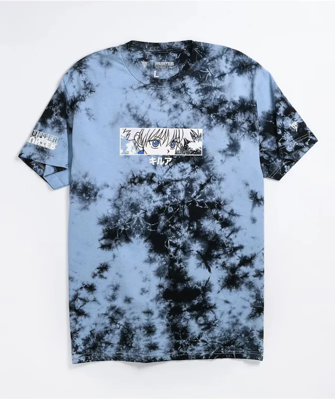 DISCORD HXH KILLUA EYES T SHIRT (TIE DYE) sold by hypland
