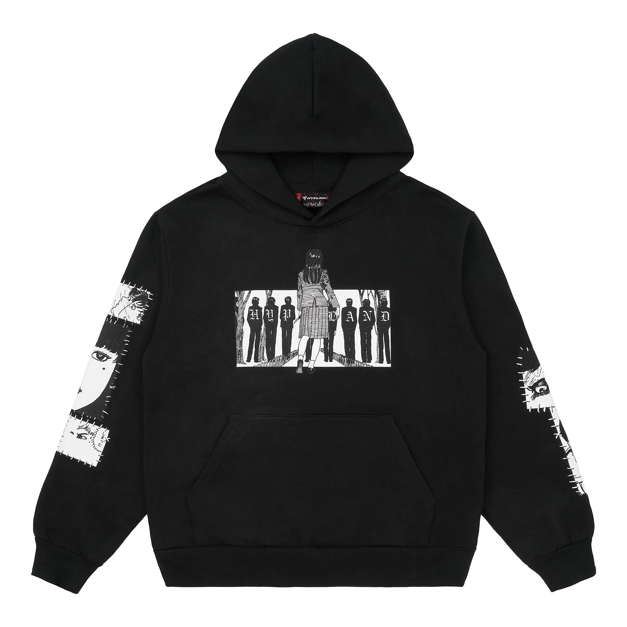 JUNJI ITO PECKING ORDER HOODIE (BLACK) sold by hypland