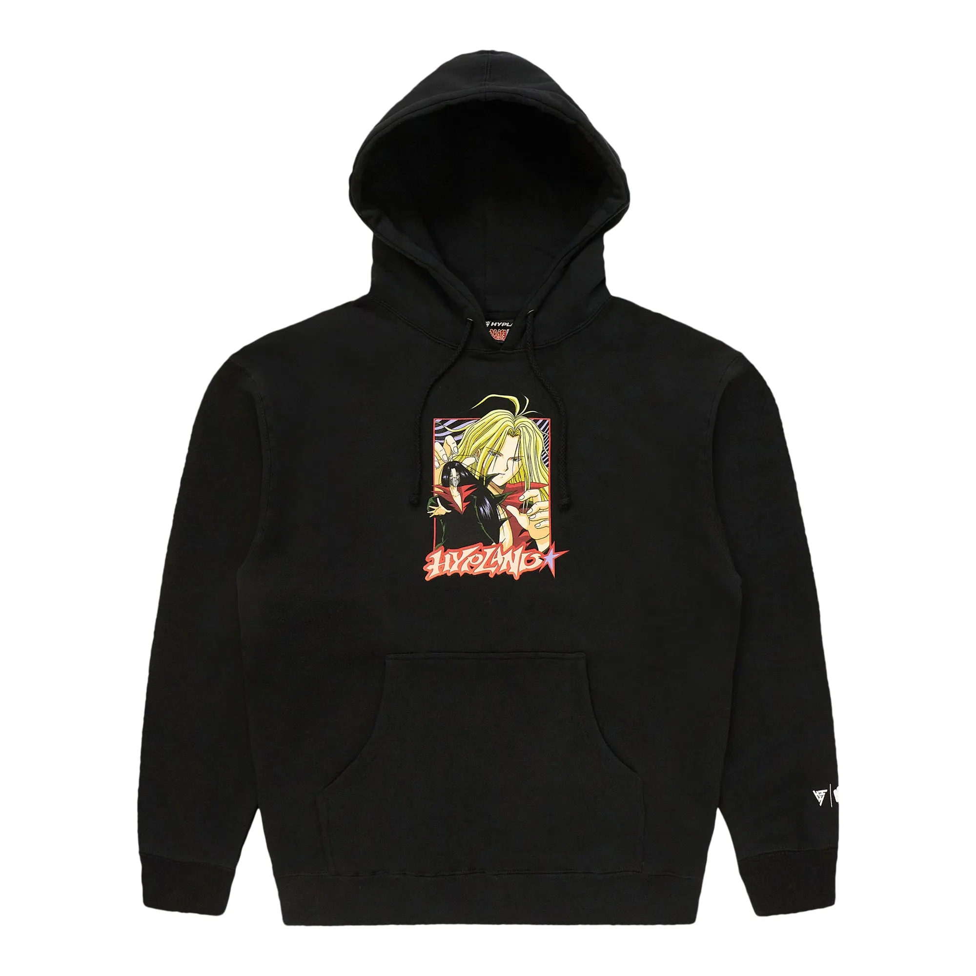 YYH KARASU STAR HOODIE (BLACK) sold by hypland