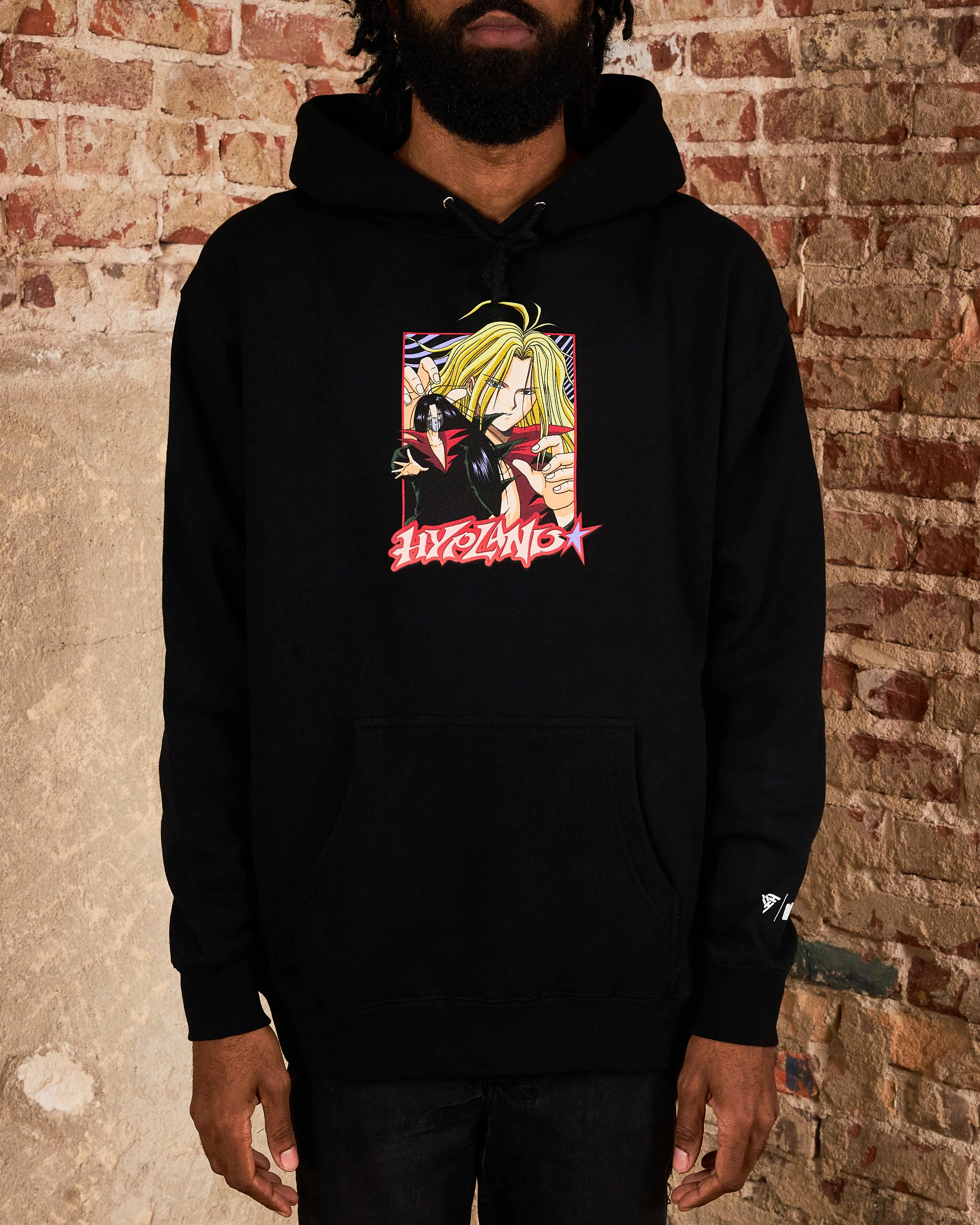 YYH KARASU STAR HOODIE (BLACK) sold by hypland product image thumbnail 3