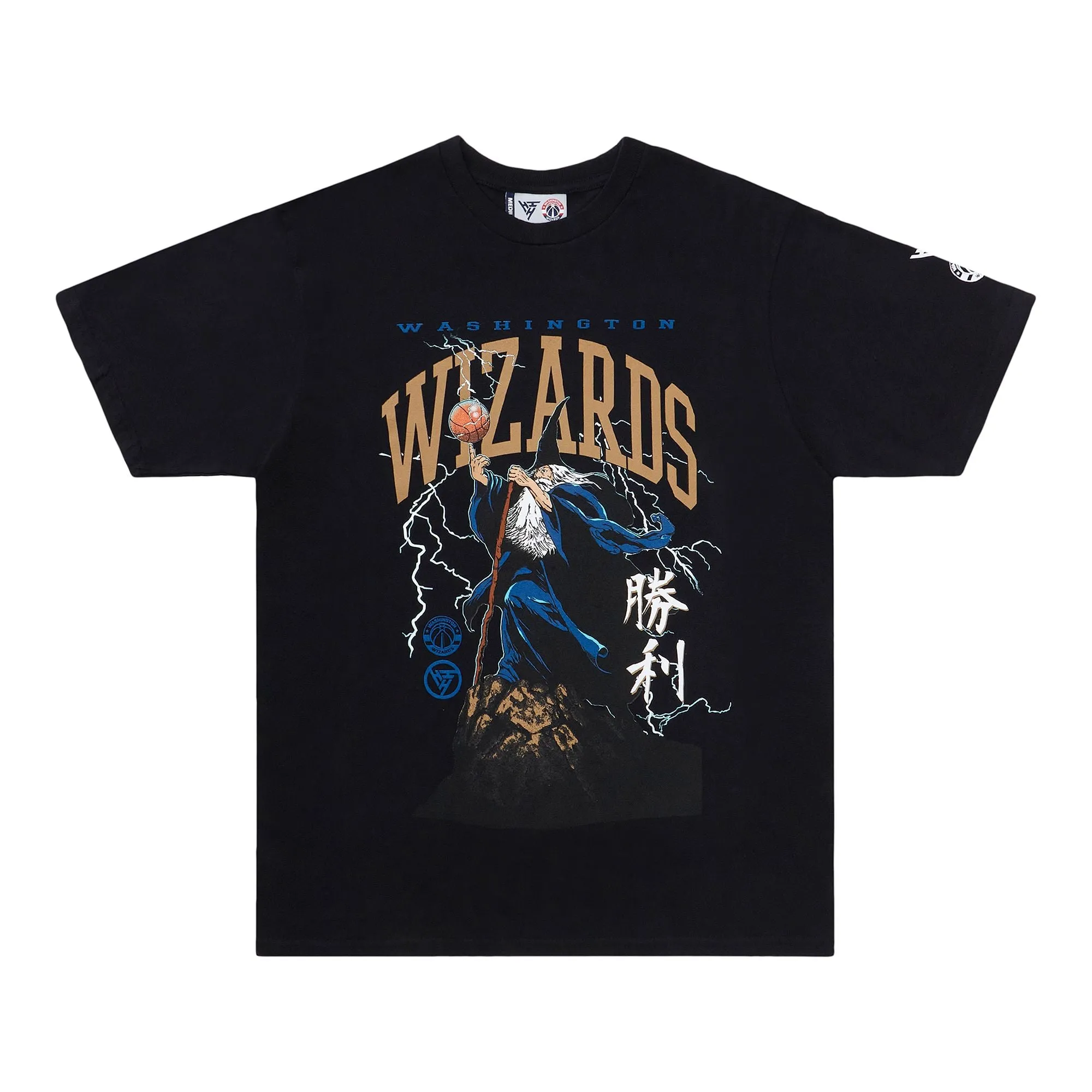 NBA WASHINGTON WIZARDS ALL POWERFUL TSHIRT (BLACK) sold by hypland