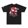 SONIC KNUCKLES SWIRL T SHIRT (BLACK) sold by hypland