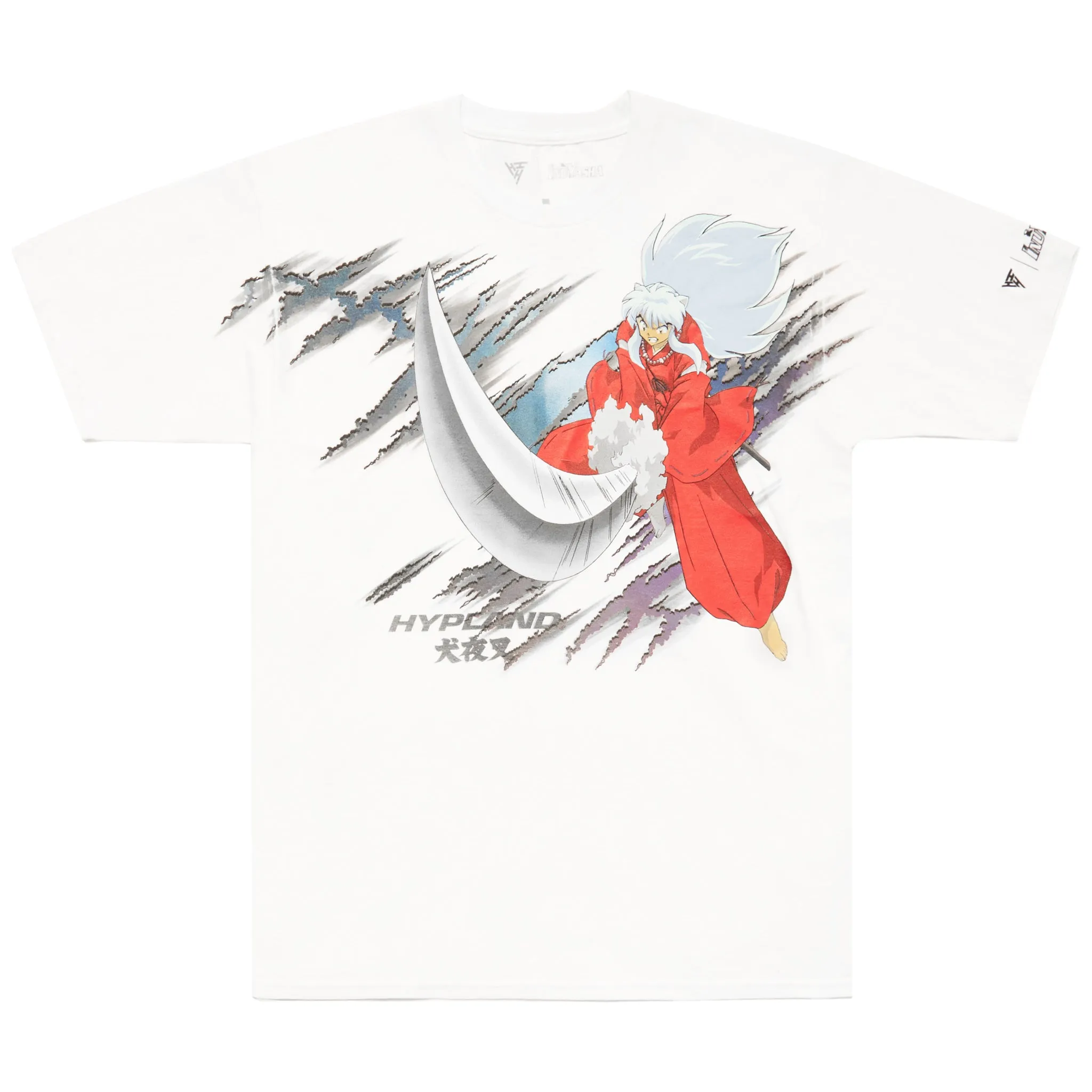 INUYASHA FULL BODY CUT SHIRT (WHITE) sold by hypland