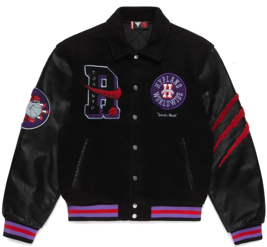 NBA TORONTO RAPTORS VARSITY JACKET (BLACK) sold by hypland