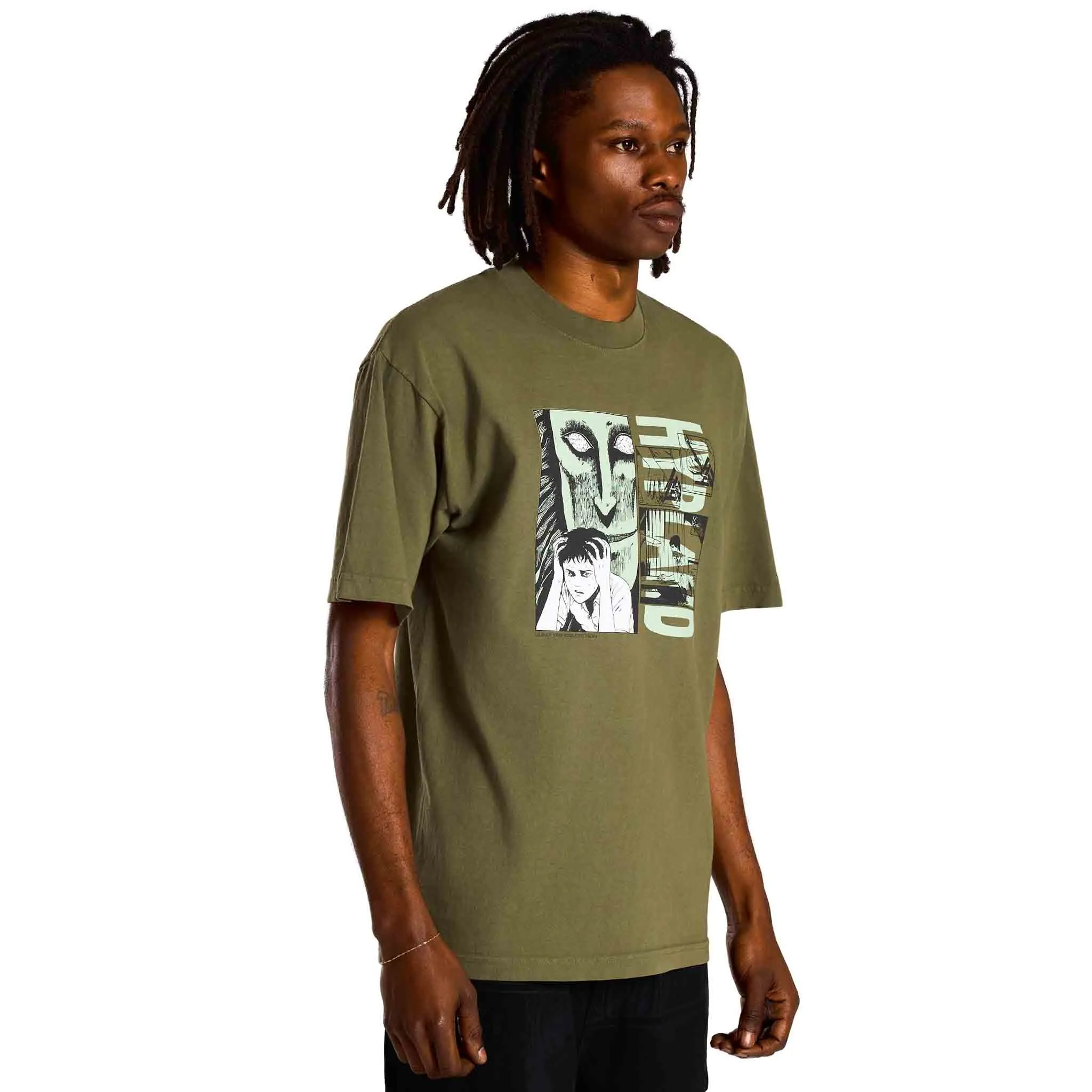 JUNJI ITO DISTRACTIONS SHIRT (ARMY) sold by hypland product image thumbnail 4