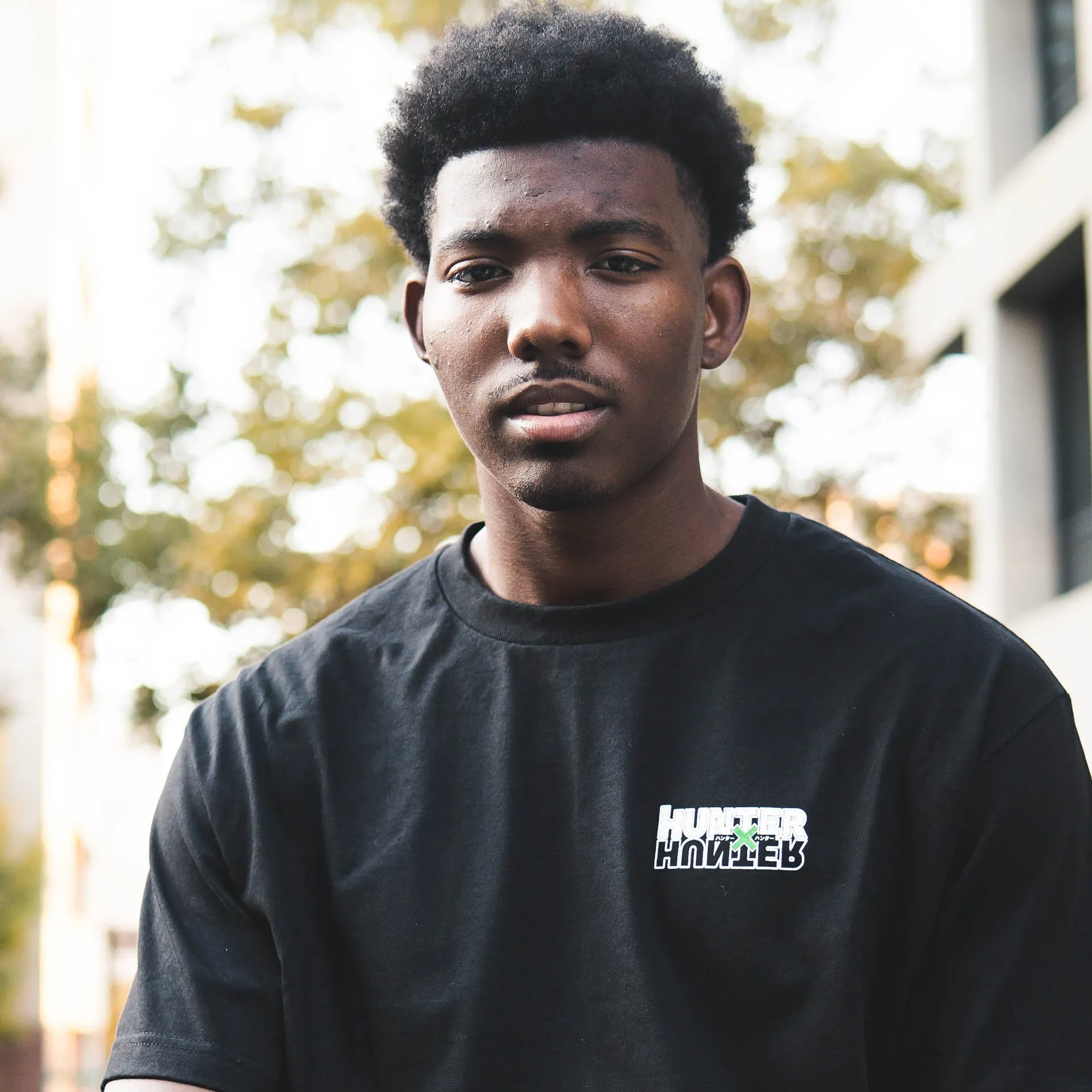 HXH COLOR CHARACTER SHIRT (BLACK) sold by hypland product image thumbnail 4