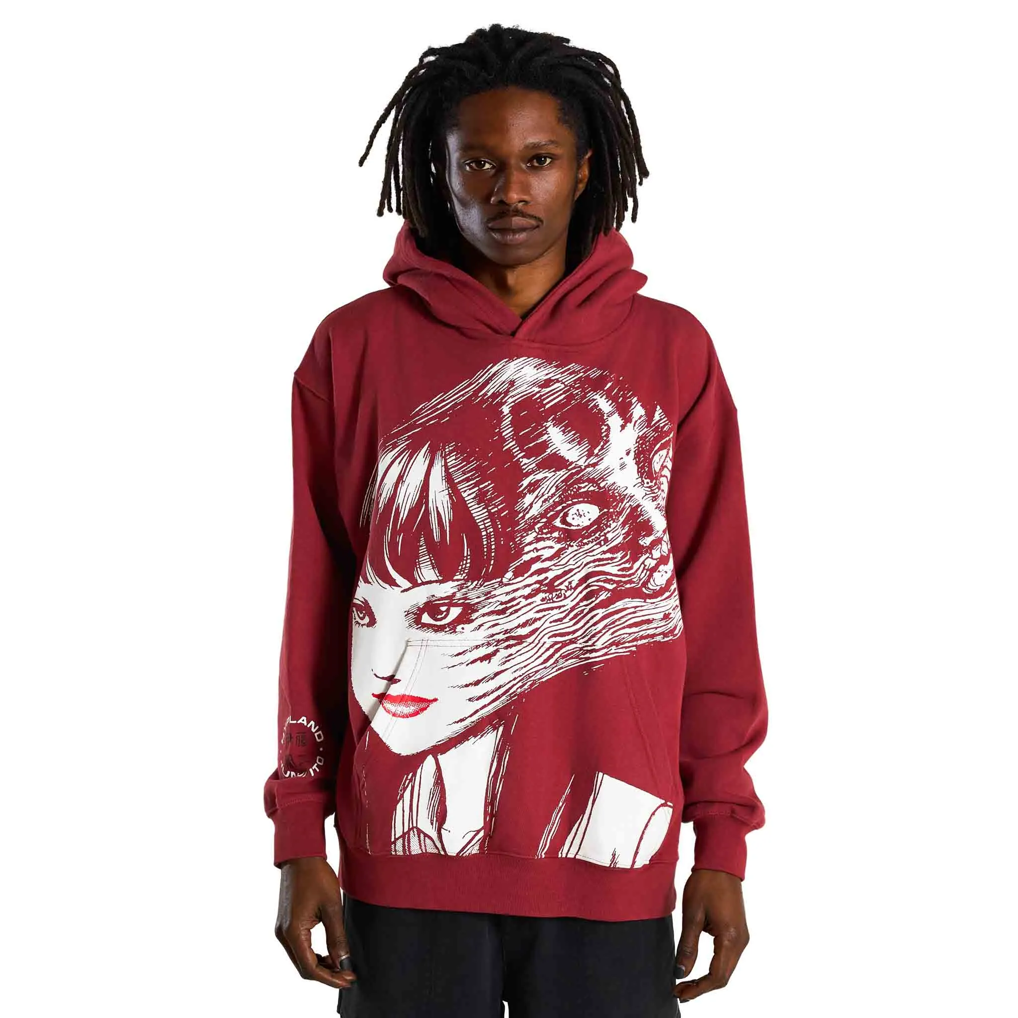JUNJI ITO JUMBO TOMIE HOODIE (RED) sold by hypland product image thumbnail 3