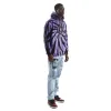 SHIPPUDEN OROCHIMARU CHENILLE HOODIE (PURPLE TIE DYE) sold by hypland