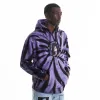 SHIPPUDEN OROCHIMARU CHENILLE HOODIE (PURPLE TIE DYE) sold by hypland