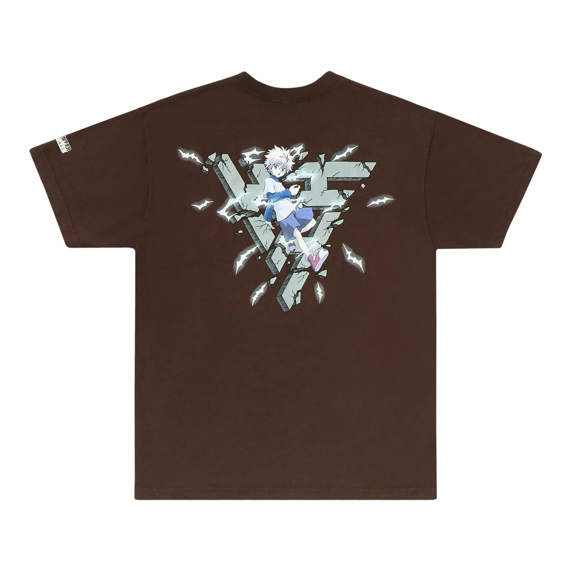 HXH KILLUA BREAKTHROUGH SHIRT (BROWN) sold by hypland