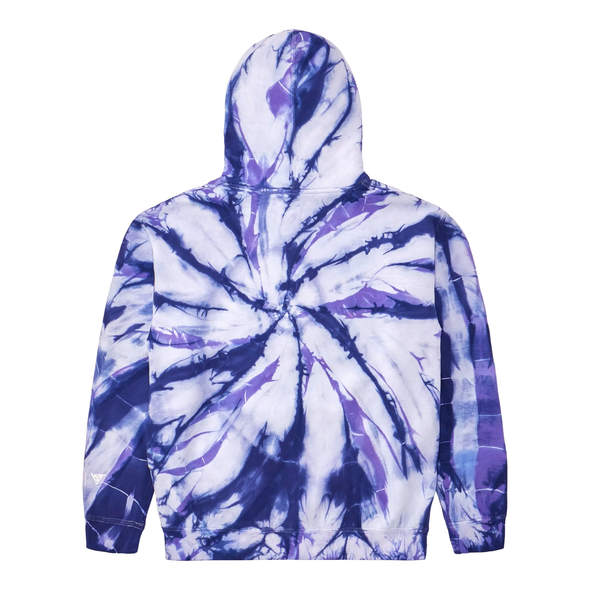 NARUTO HINATA CHENILLE HOODIE (NAVY TIE DYE) sold by hypland product image thumbnail 2