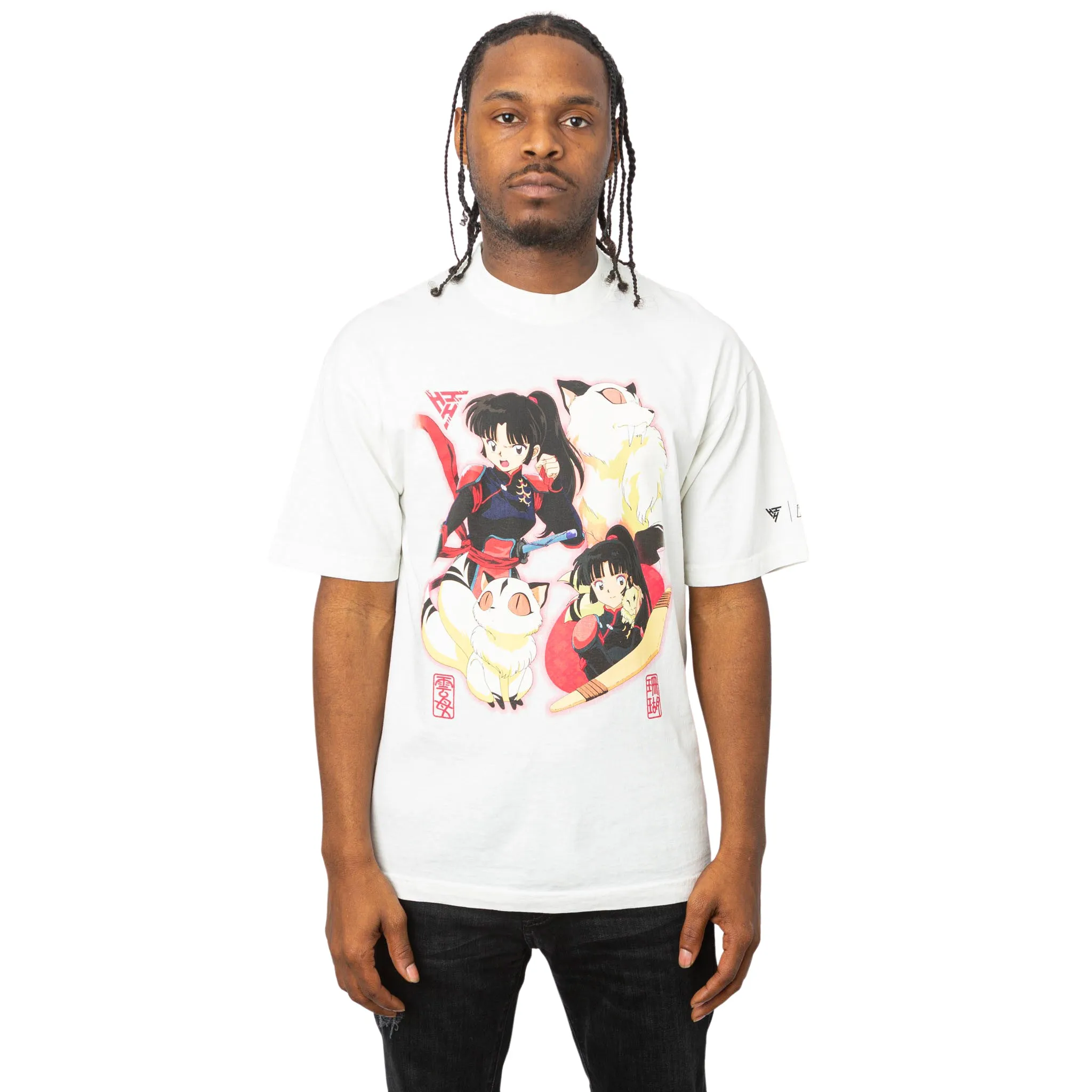 INUYASHA SANGO KIRARA T SHIRT (OFF WHITE) sold by hypland product image thumbnail 2