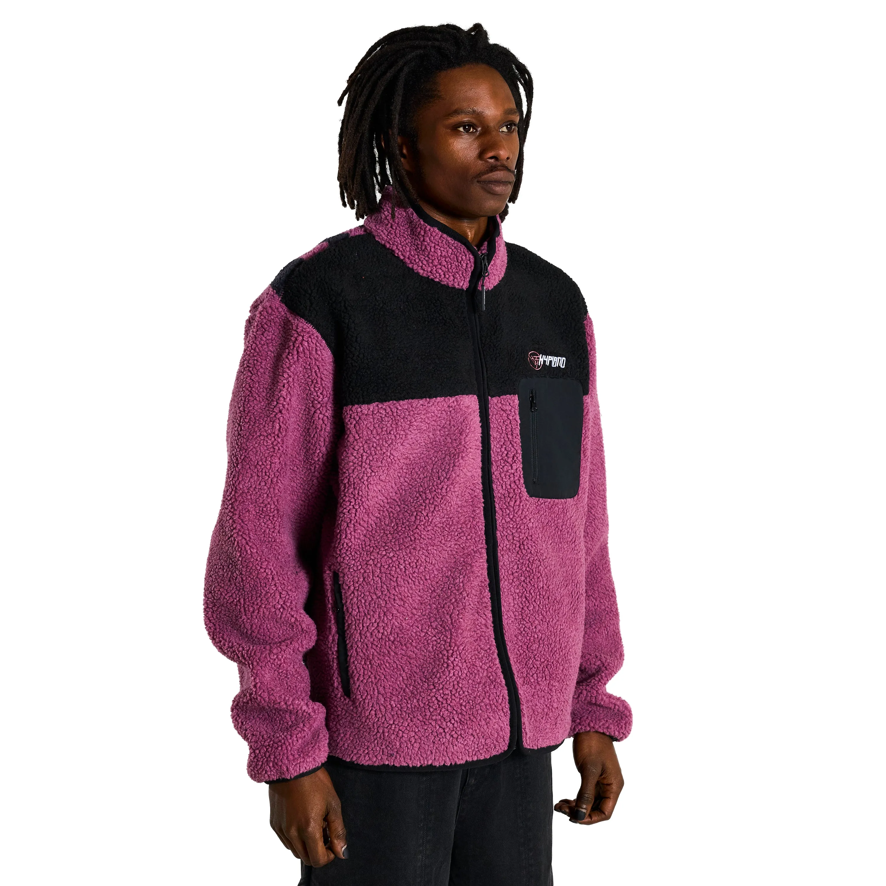 SHIPPUDEN OROCHIMARU SHERPA JACKET (PURPLE) sold by hypland product image thumbnail 5