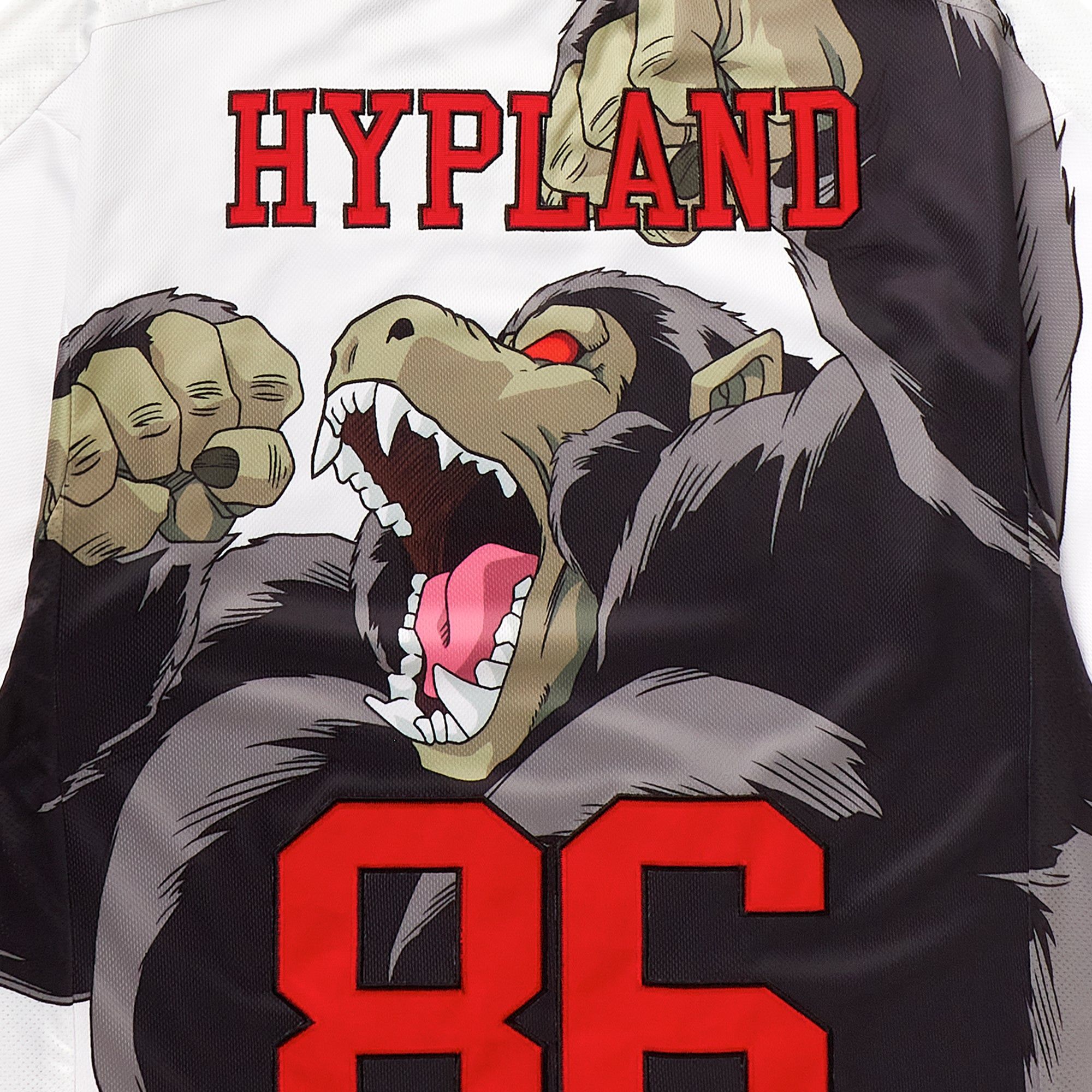 DB GREAT APE FOOTBALL JERSEY (WHITE) sold by hypland product image thumbnail 3
