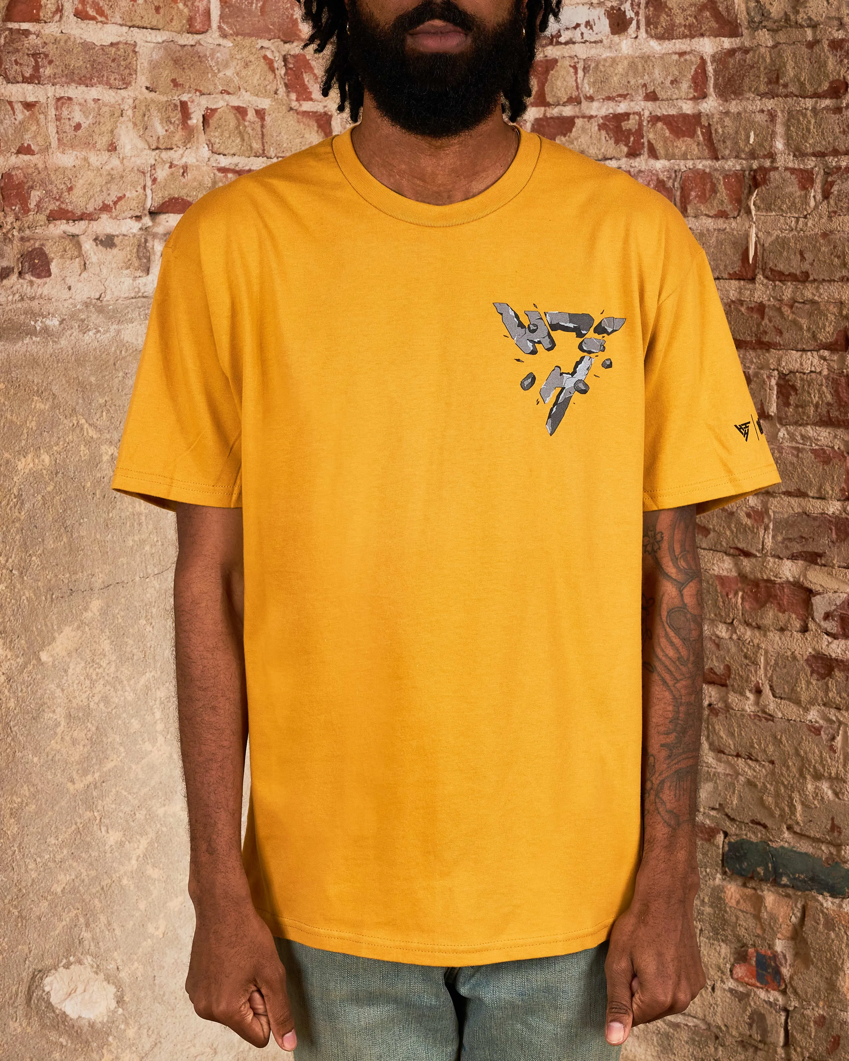 YYH KUWABARA BREAK THROUGH SHIRT (MUSTARD) sold by hypland product image thumbnail 3