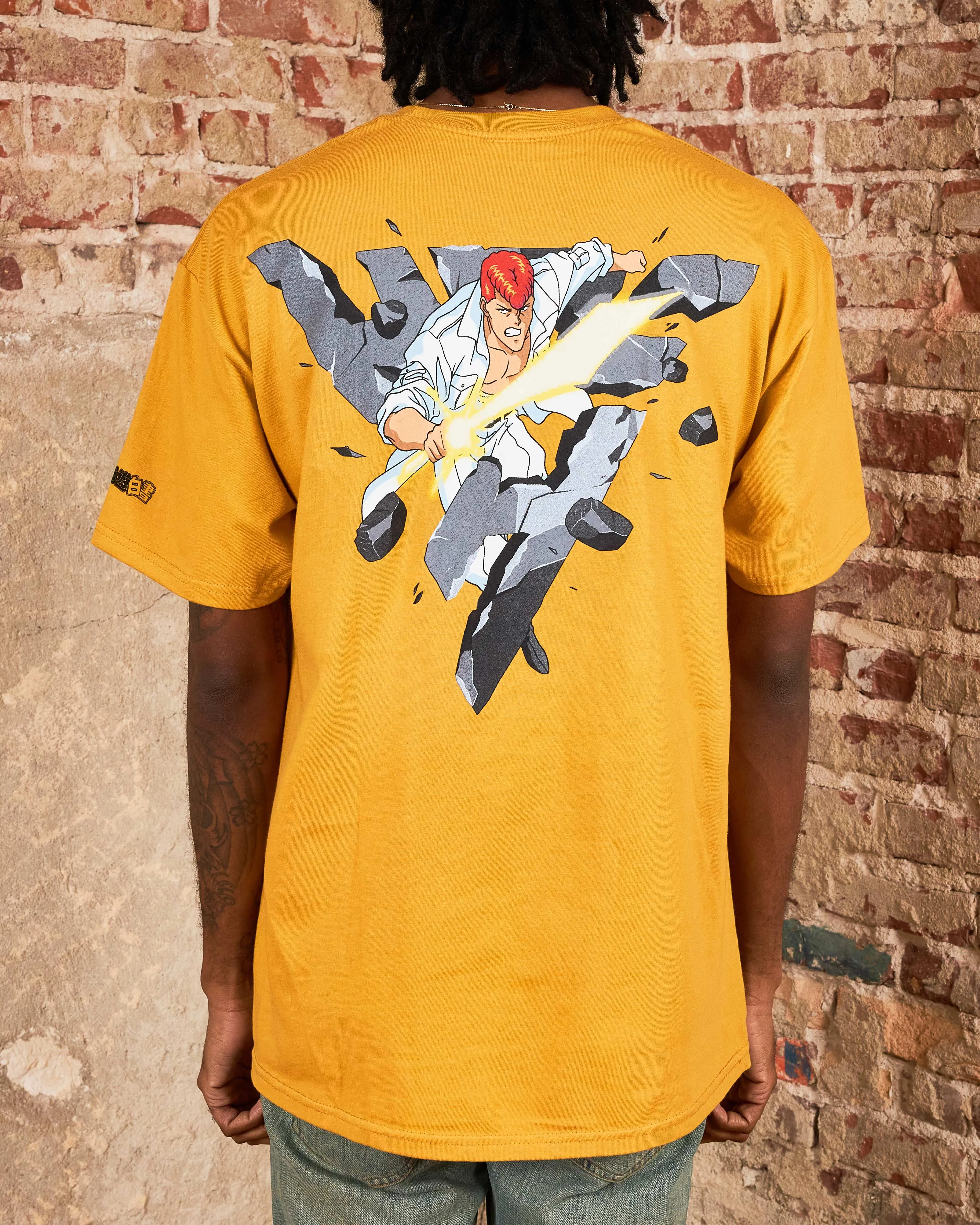YYH KUWABARA BREAK THROUGH SHIRT (MUSTARD) sold by hypland product image thumbnail 4