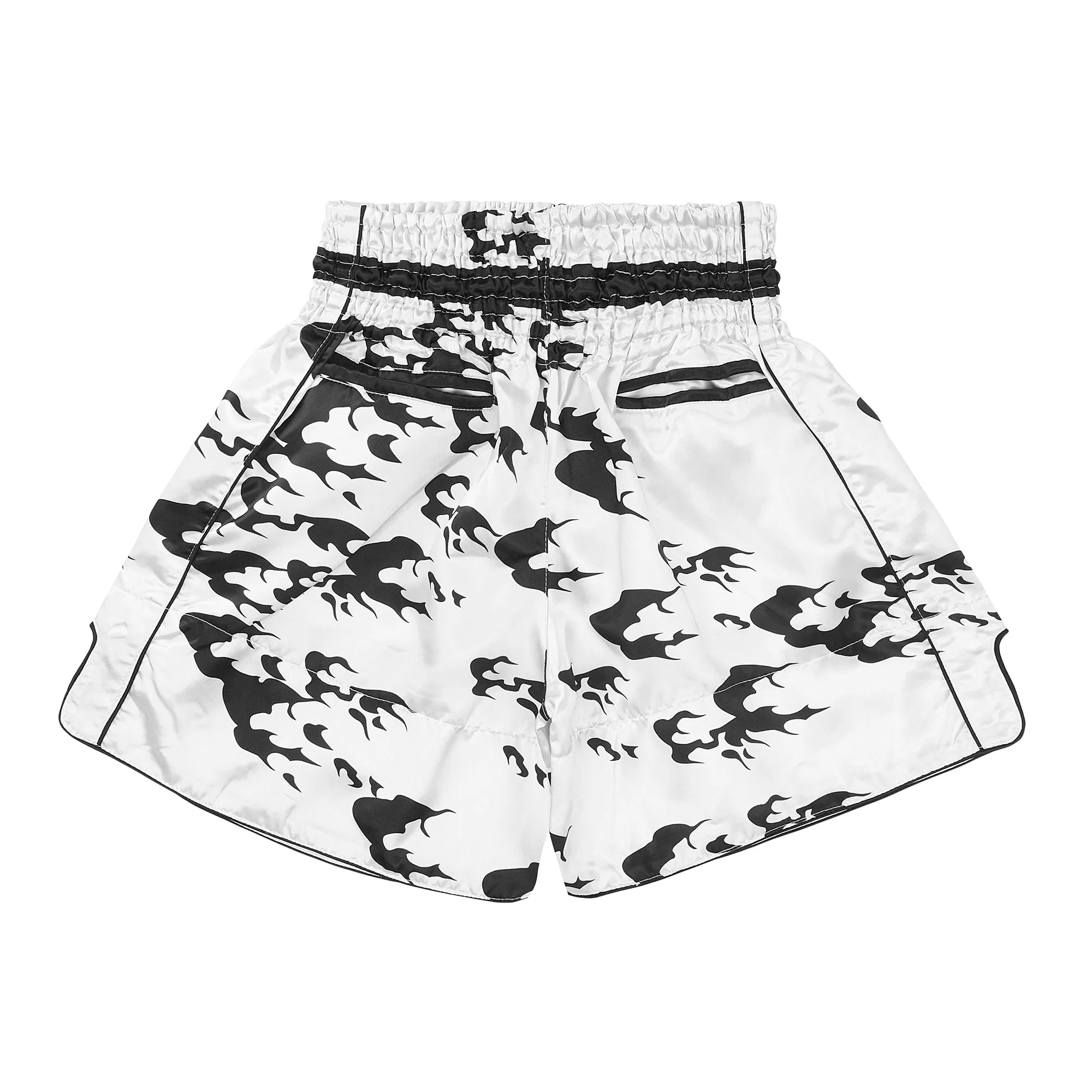 SHIPPUDEN CURSE MARK MUAY THAI SHORTS (WHITE) sold by hypland product image thumbnail 2