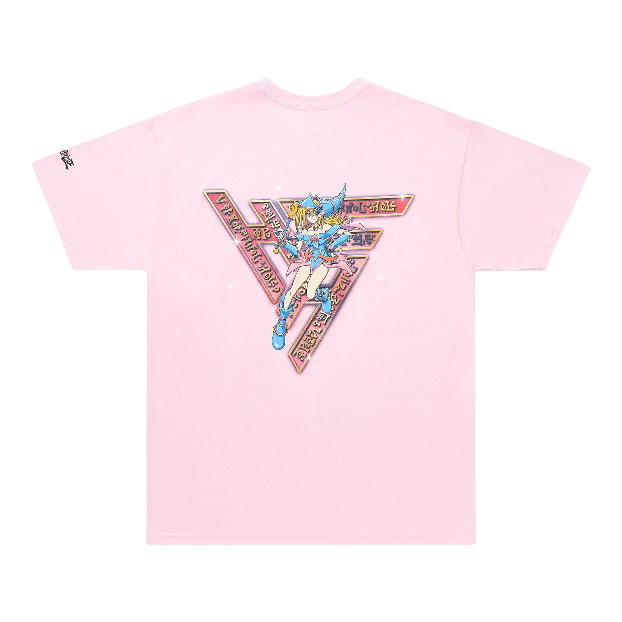 YUGIOH MAGICIAN SPARKLE LOGO SHIRT (PINK) sold by hypland