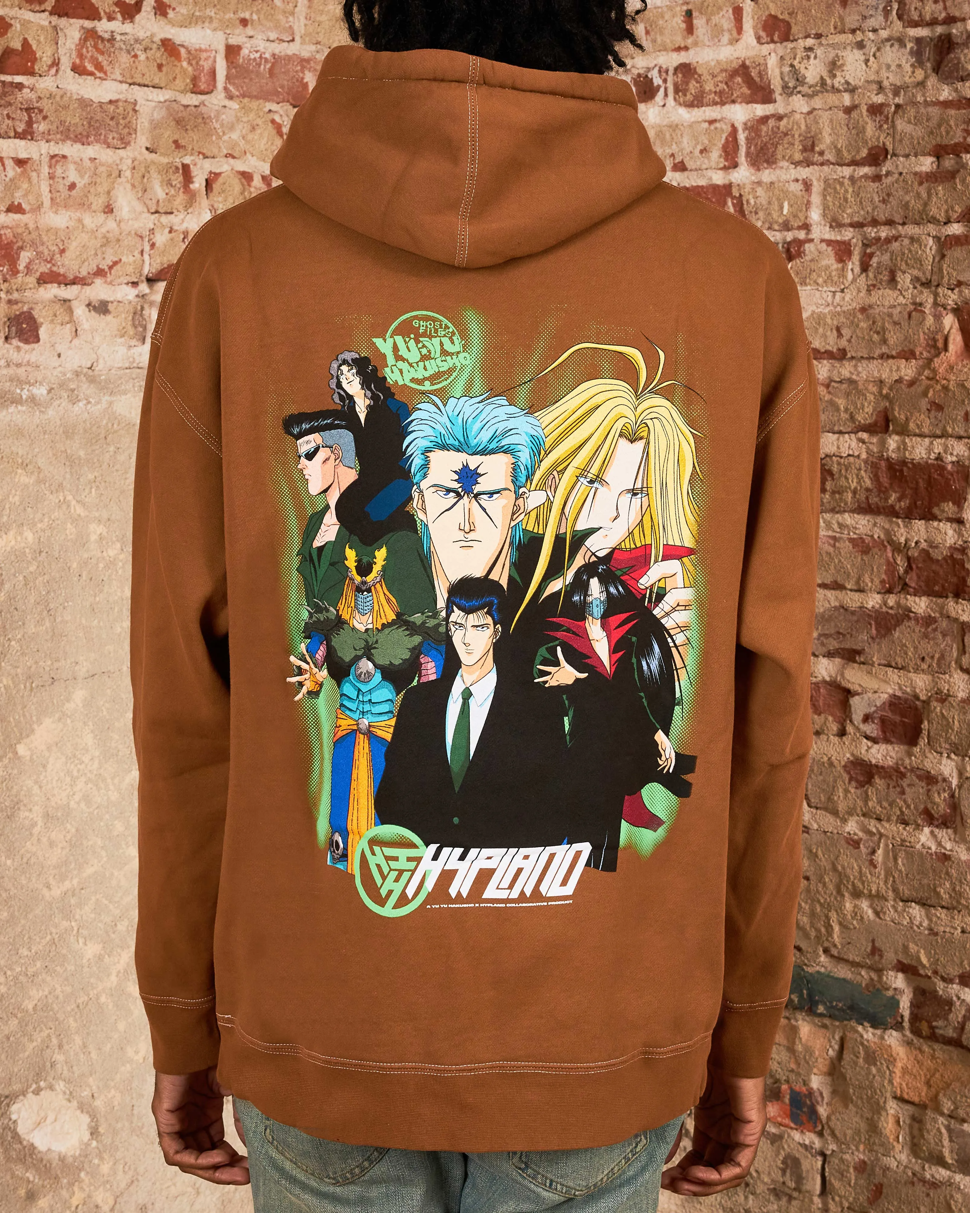 YYH TEAM TOGURO HOODIE (BROWN) sold by hypland product image thumbnail 4