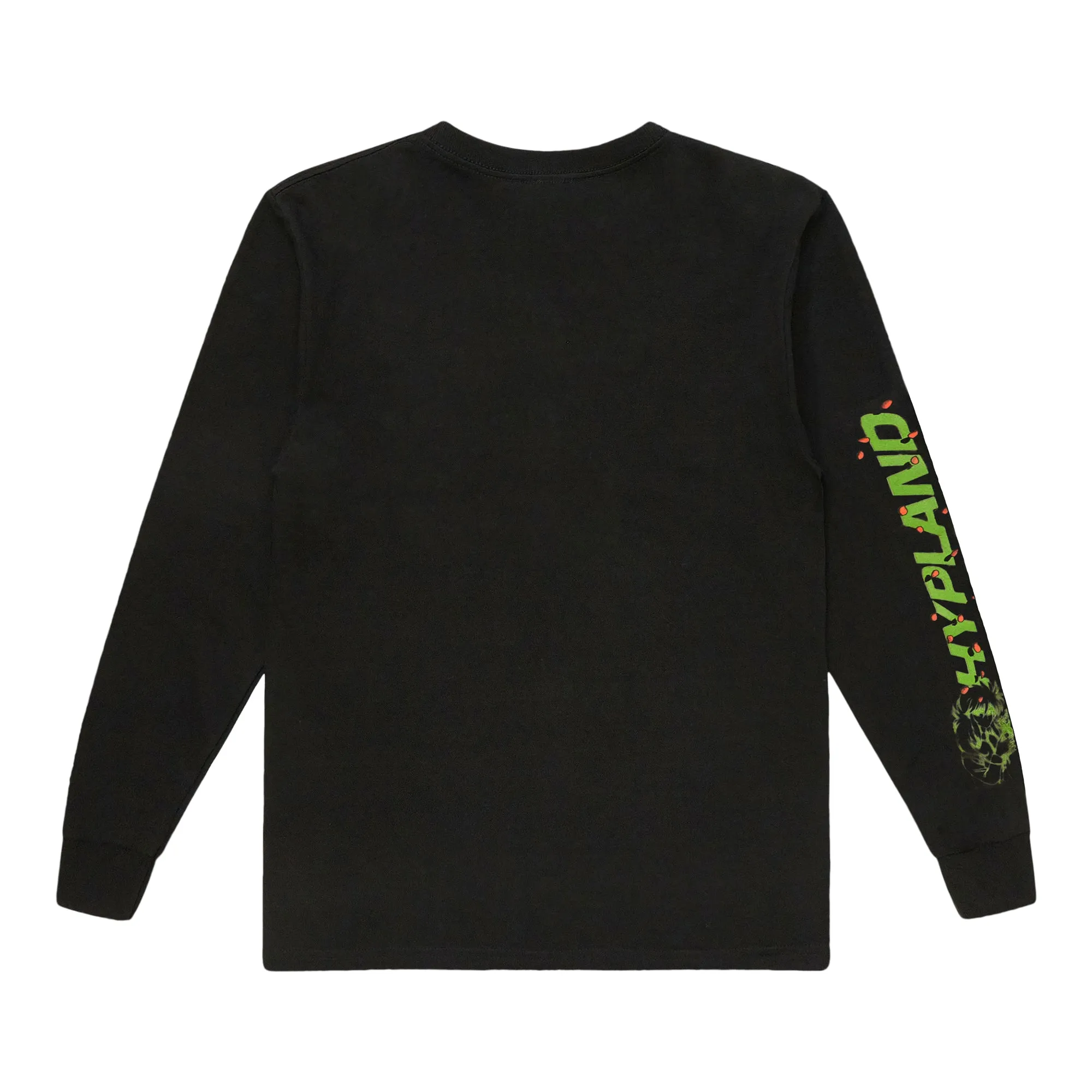 YYH KURAMA ROSE LONG SLEEVE SHIRT (BLACK) sold by hypland product image thumbnail 2