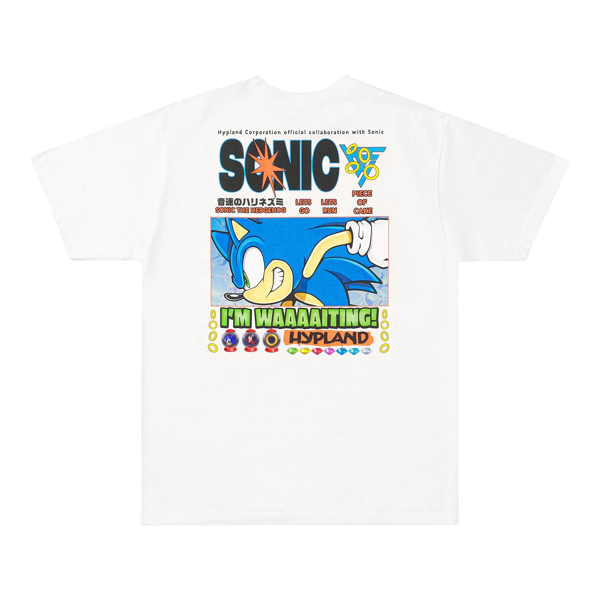 SONIC WAITING T SHIRT (WHITE) sold by hypland